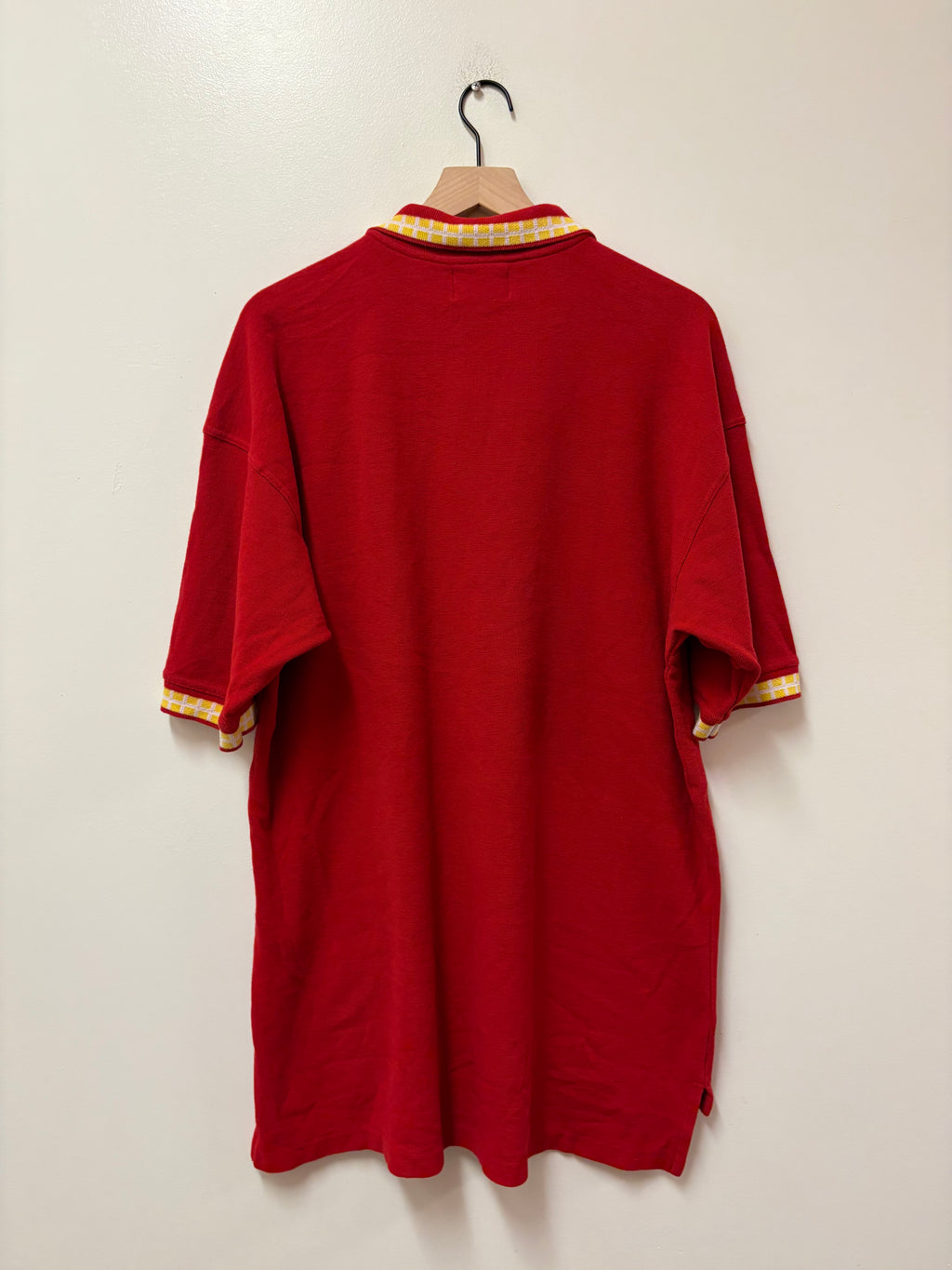 Atletica Monarcas Morelia Vintage Polo (Red and Yellow)
