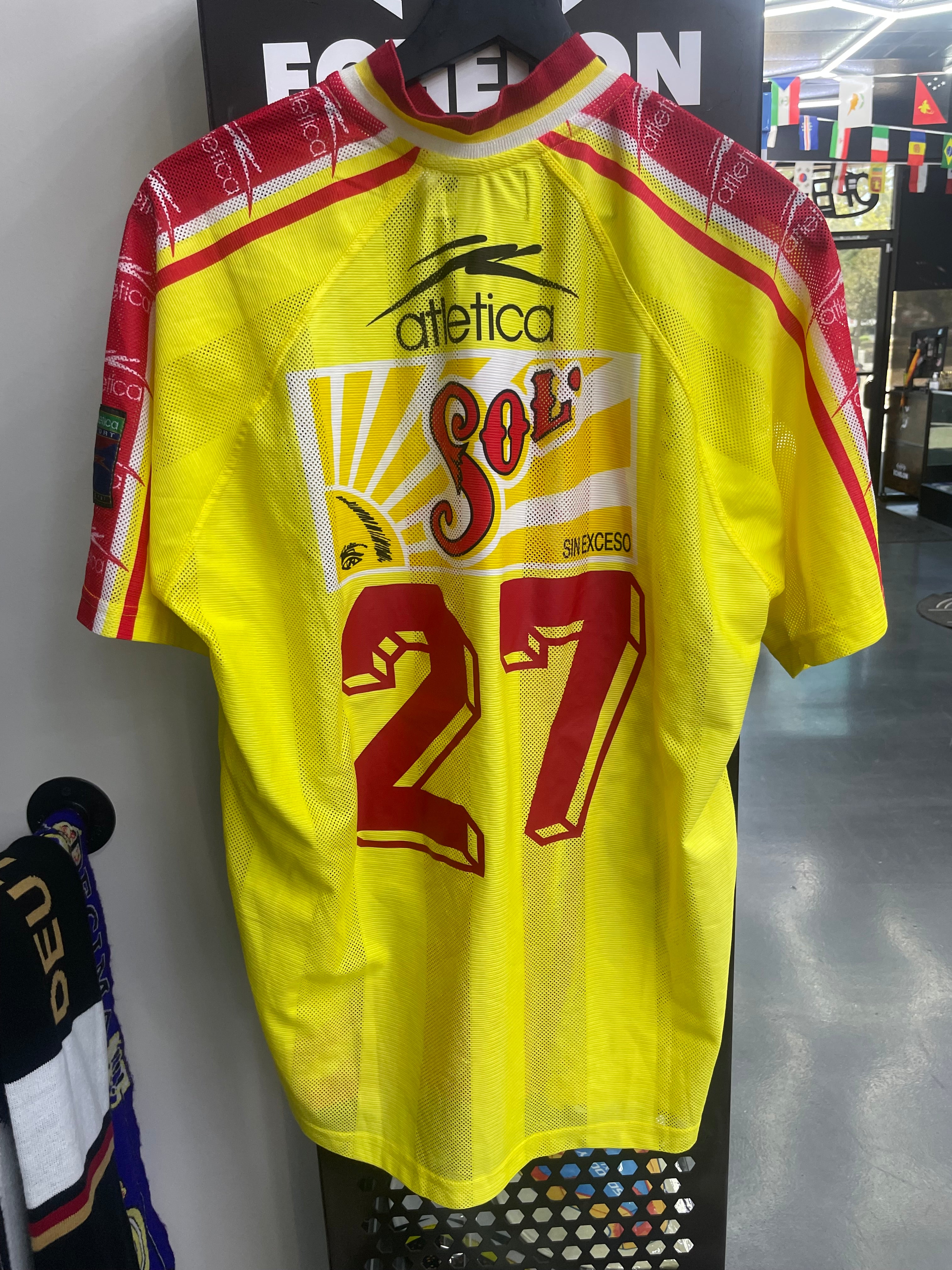 Atletica Atletico Morelia 1998/99 Home Jersey - #27