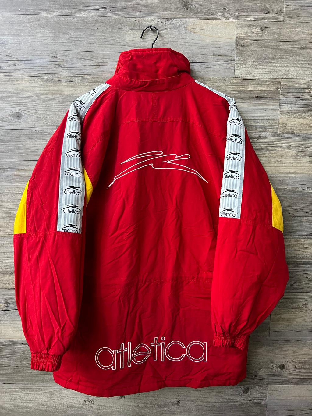 Atlética Monarcas Morelia Red & Yellow Full-Zip Training Jacket