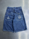 MLS LA Galaxy Bershka Denim Shorts