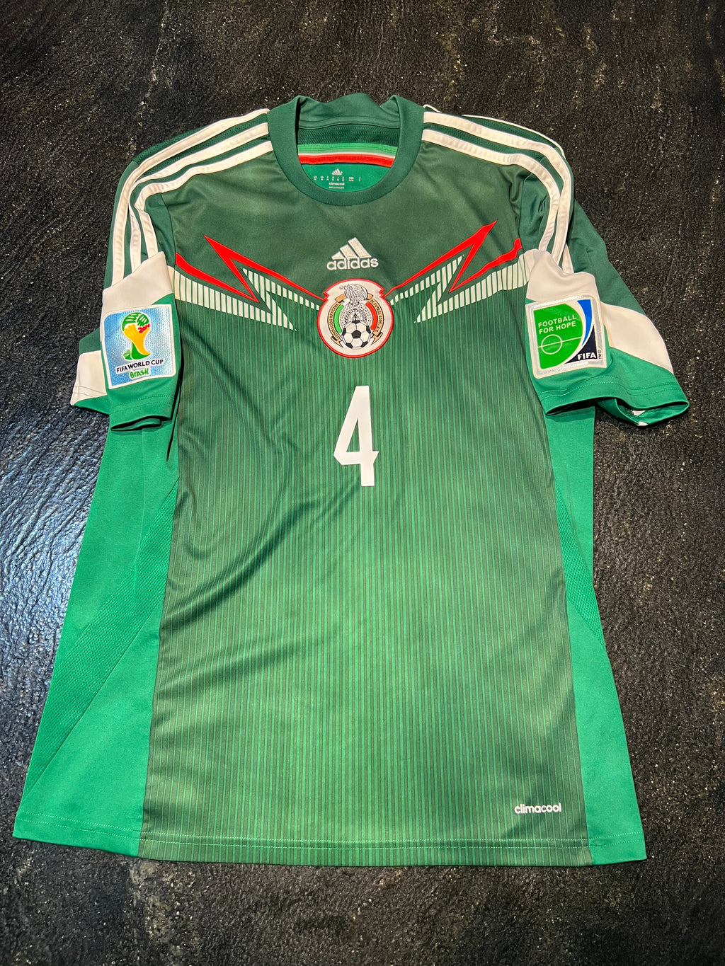 Adidas Mexico 2014 Home Jersey – Rafael Márquez #4