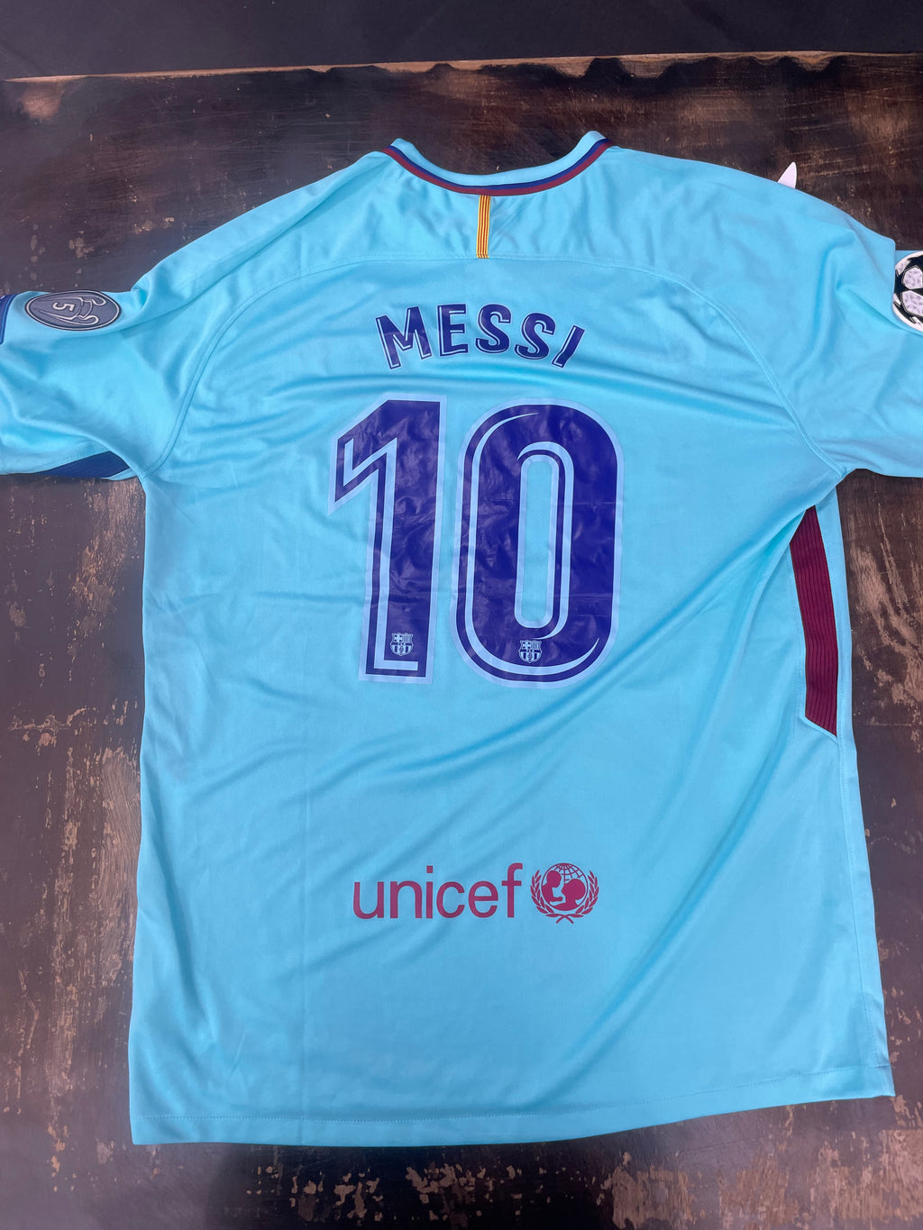 Nike FC Barcelona 2017/18 Away Jersey – Lionel Messi #10