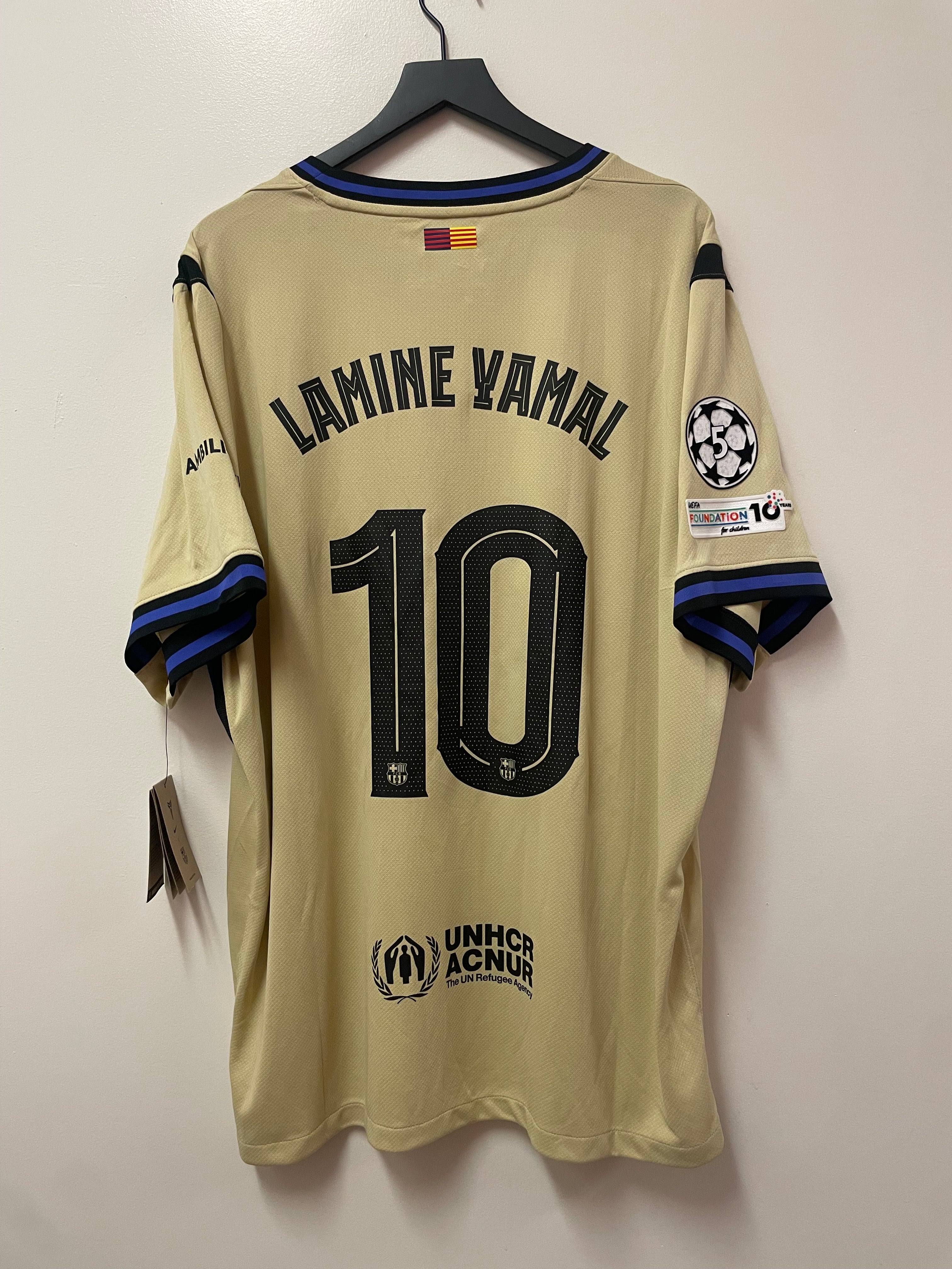 Nike FC Barcelona 2025/26 Away Jersey – Lamine Yamal #10
