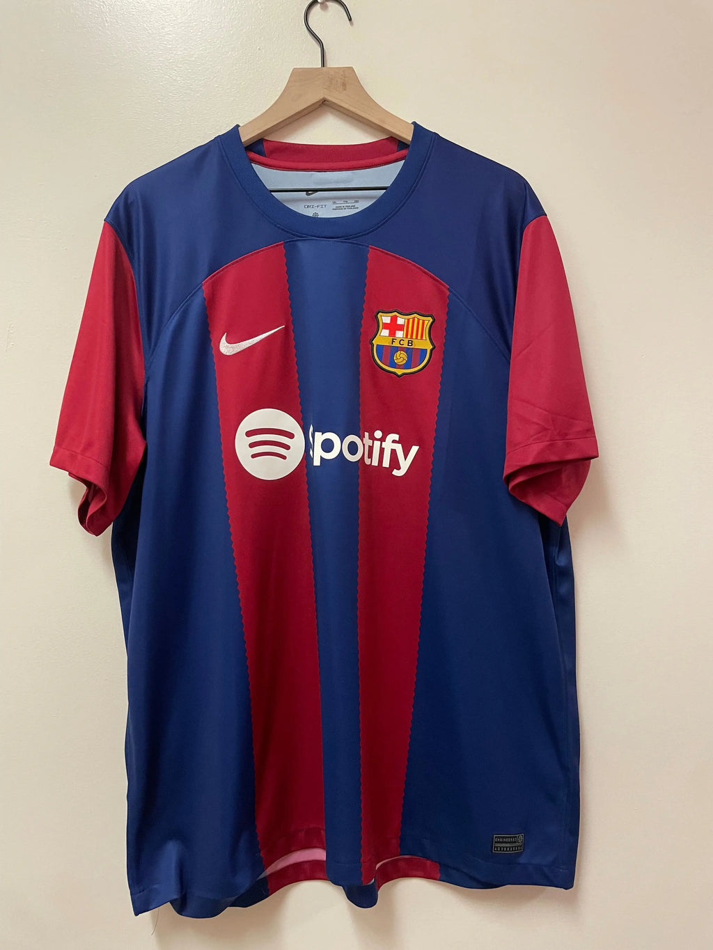 Nike Men's FC Barcelona 2023-24 Home Soccer Jersey STA Apparel