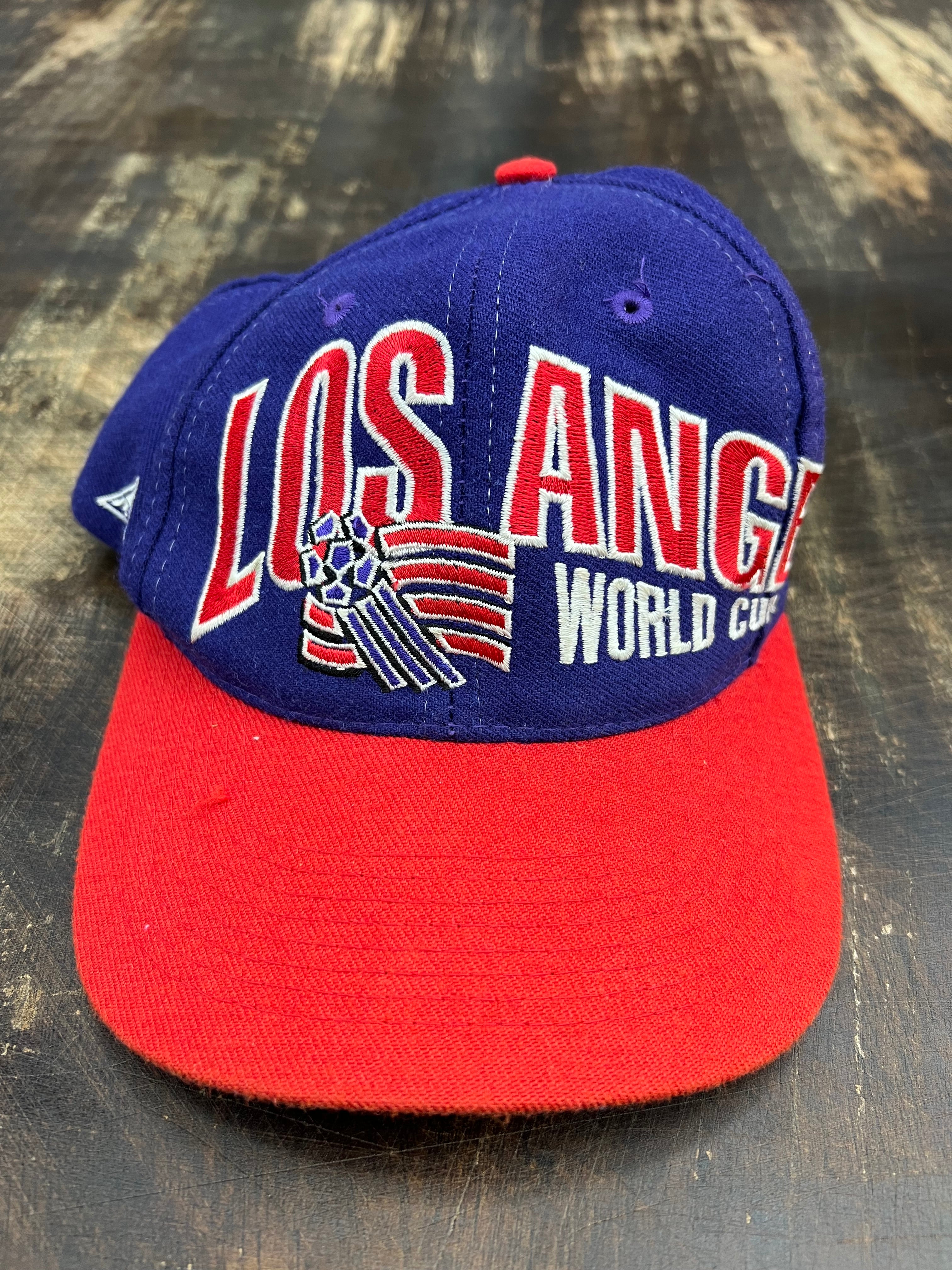 Los Angeles World Cup USA 1994 Vintage Snapback – Red & Purple Edition