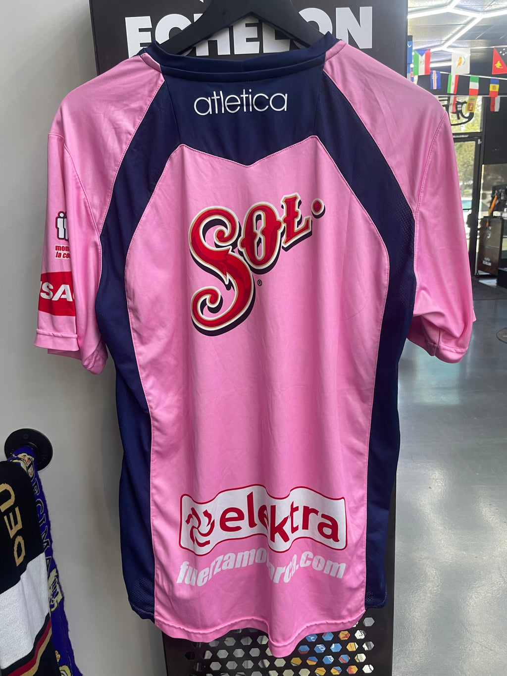 Atletica Monarcas Morelia 2009/10 Breast Cancer Awareness Jersey (Pink)