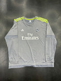 Adidas Real Madrid 2015-16 Away Long Sleeve Jersey