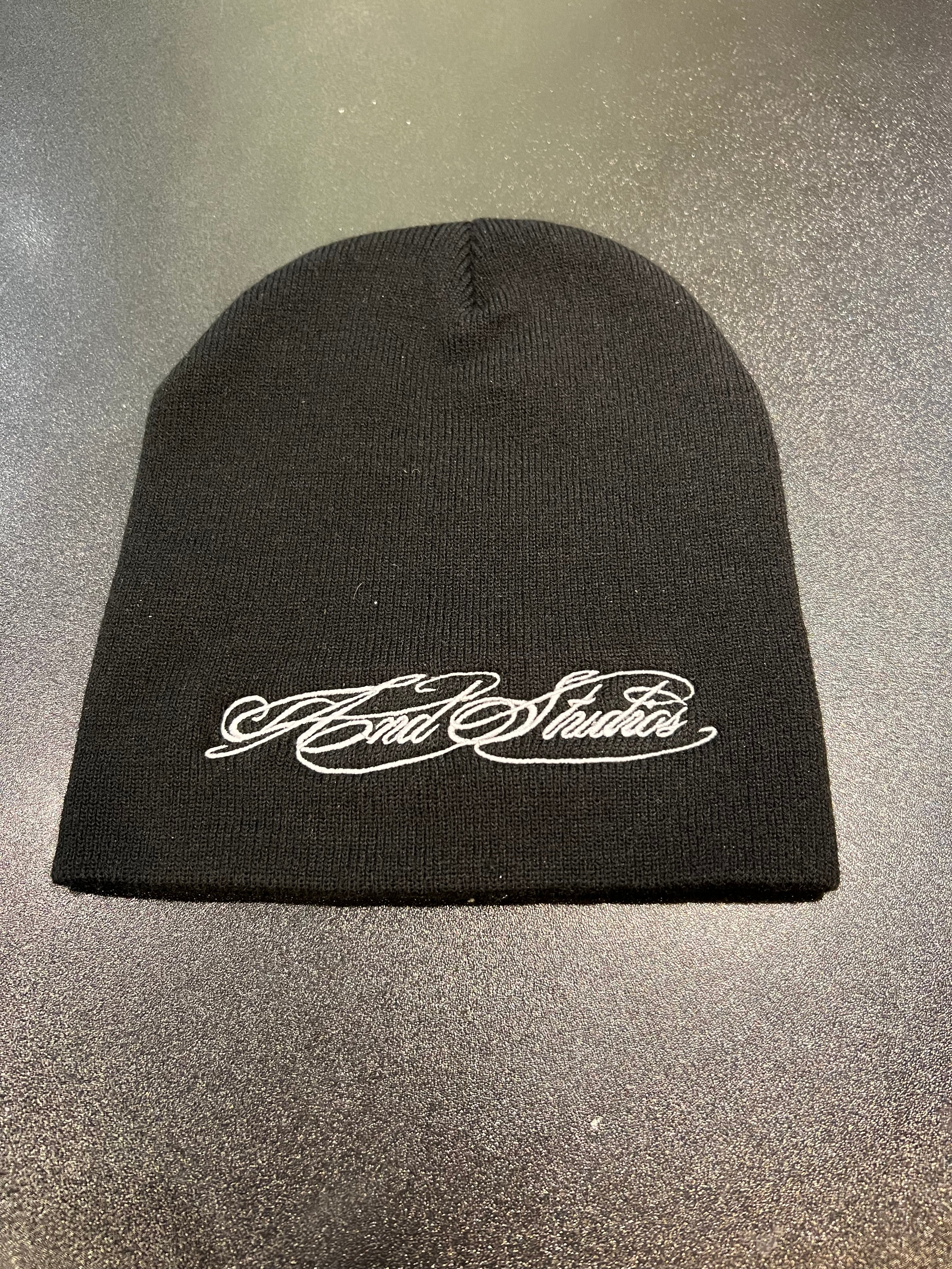 AND Studios Black Beanie