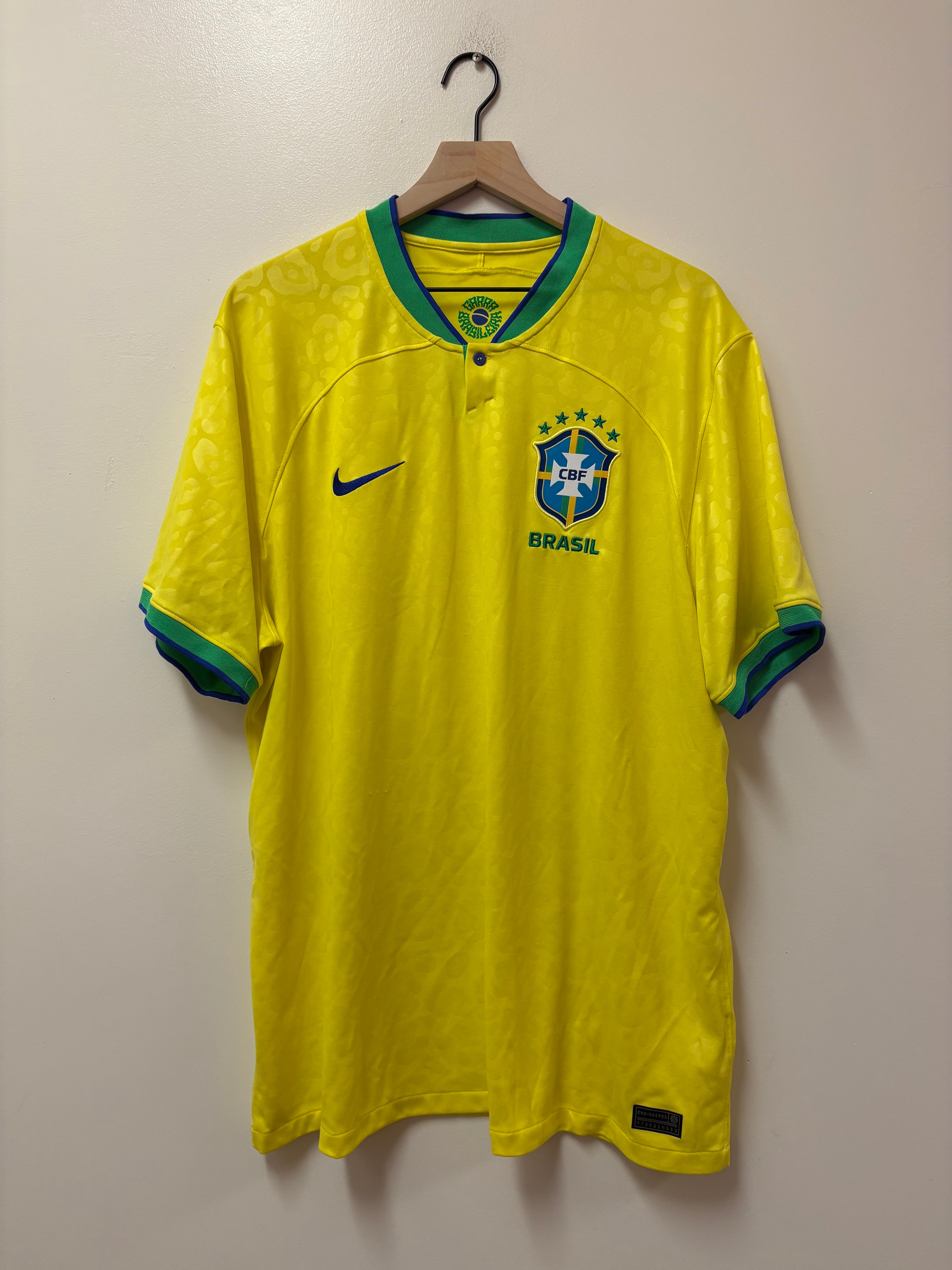 Nike Brazil 2022 Home Jersey