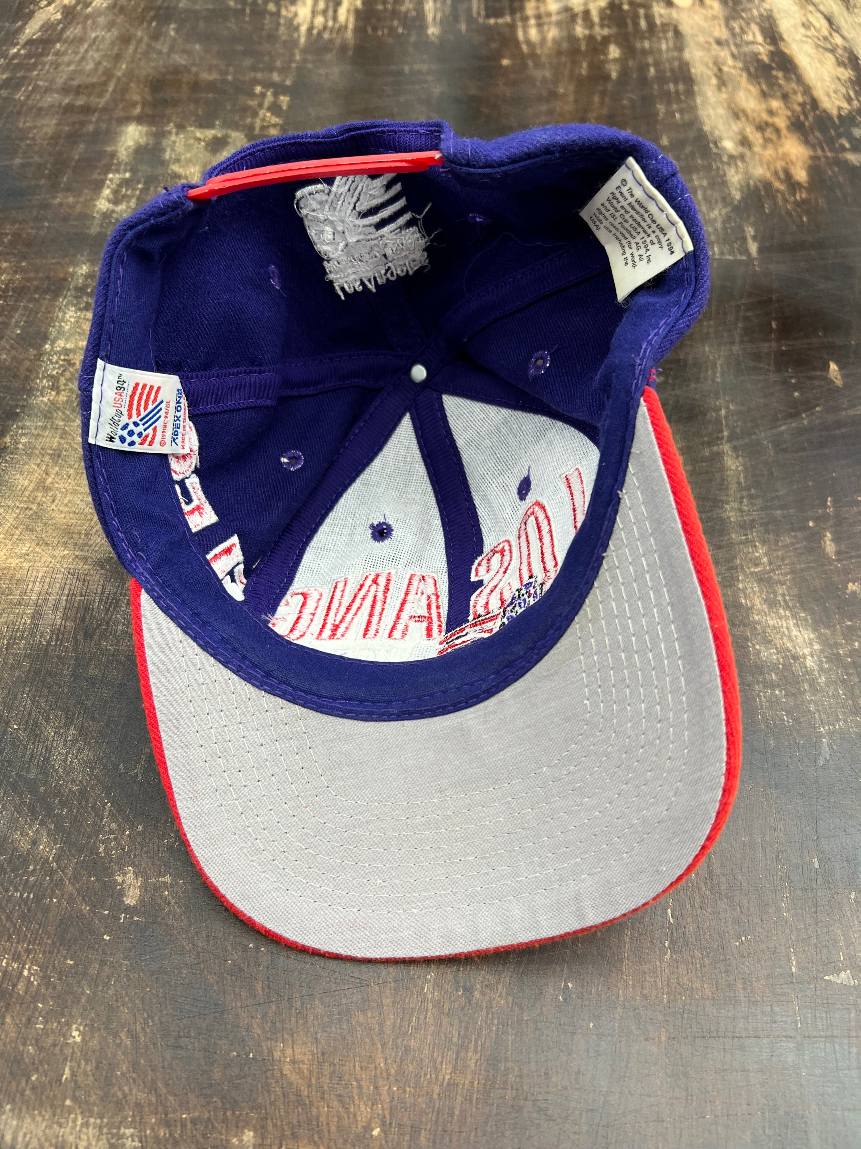 Los Angeles World Cup USA 1994 Vintage Snapback – Red & Purple Edition