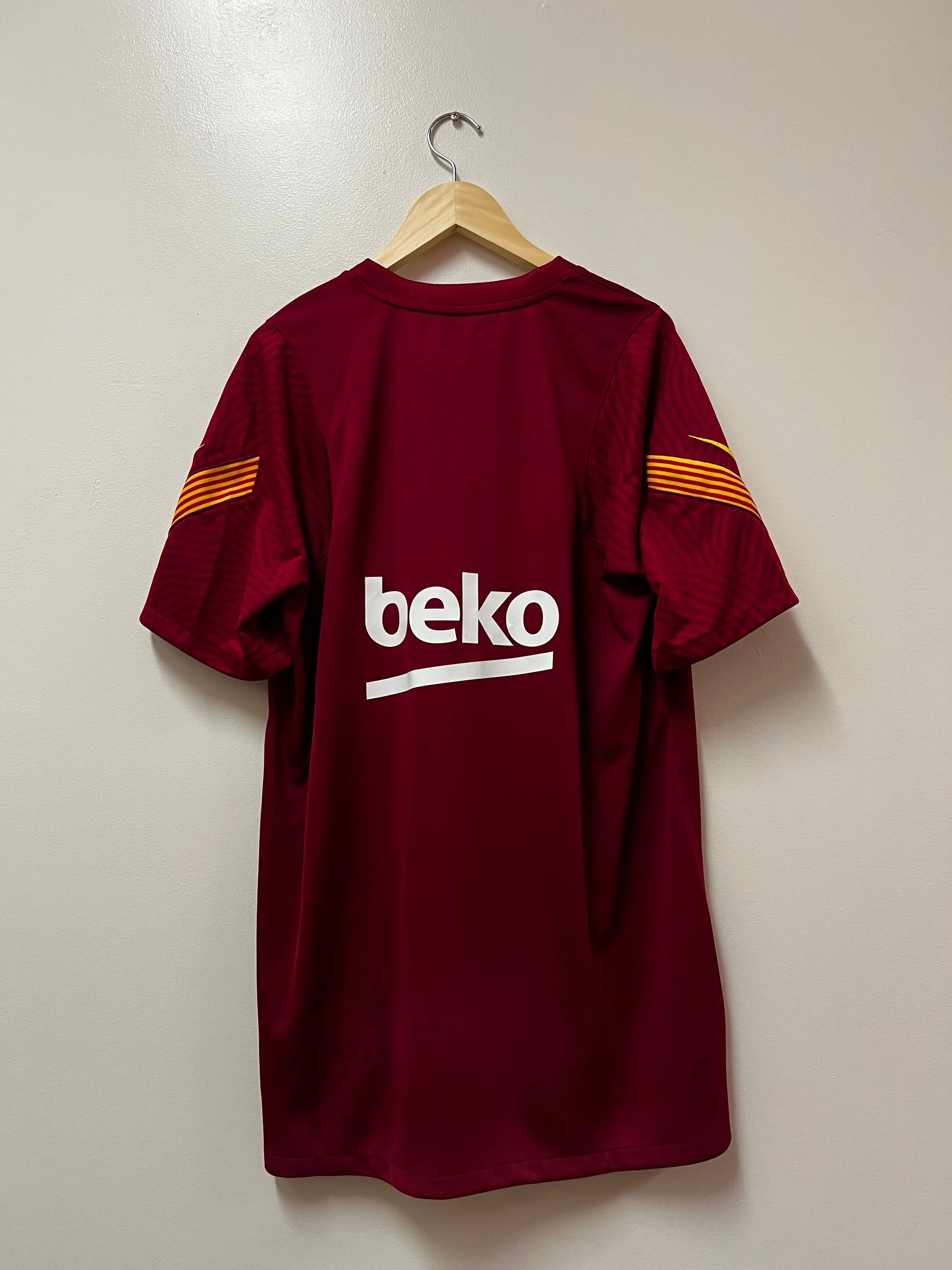 Nike FC Barcelona 2020-2021 Strike Training Jersey STA Apparel