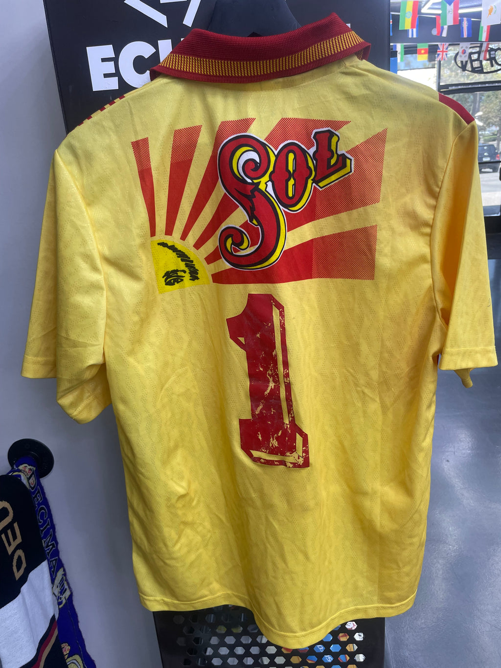 Umbro Atlético Morelia 1996/97 Home Jersey - #1 (SIGNED JERSEY)