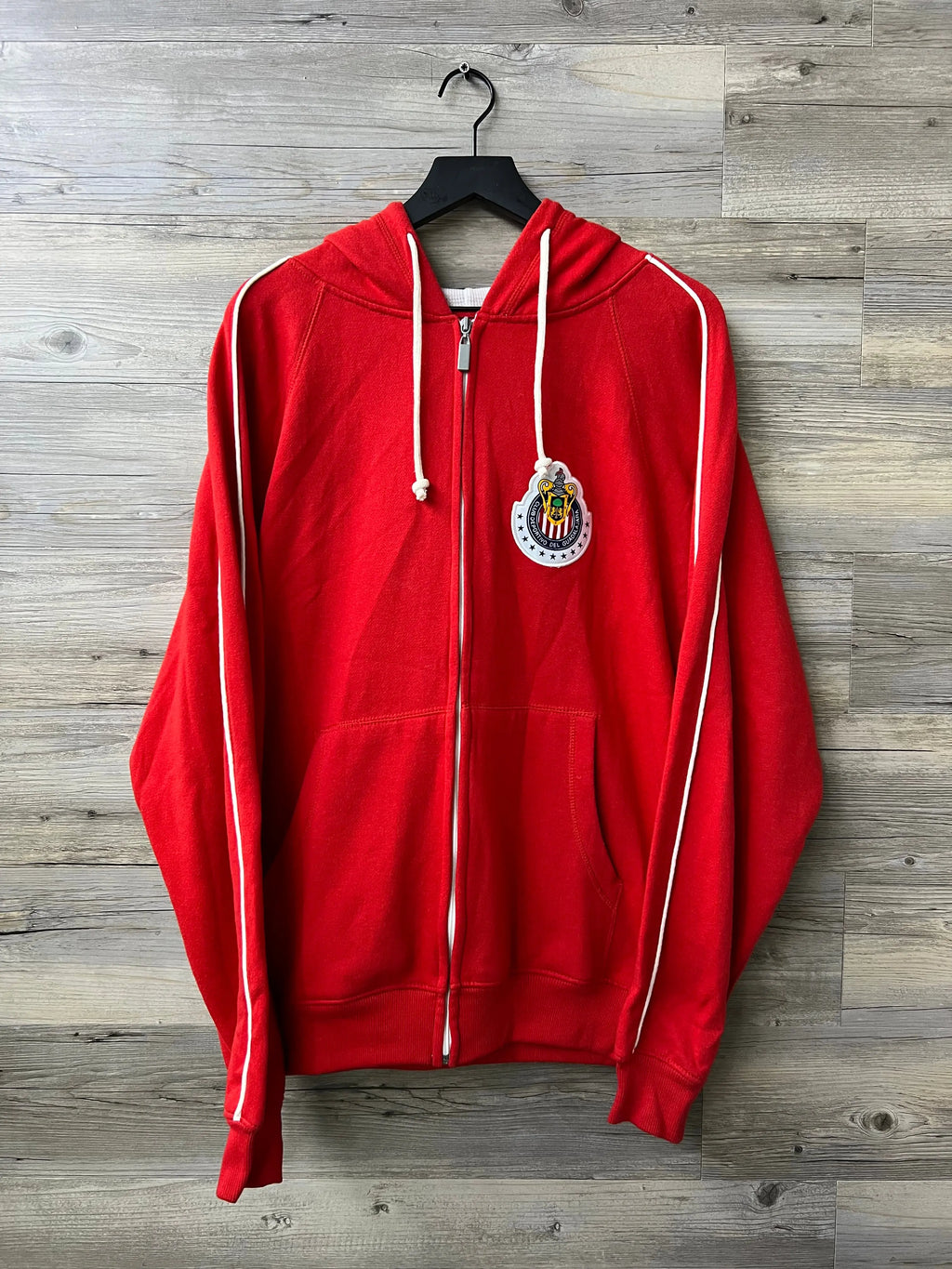 Chivas Guadalajara Red Full-Zip Hoodie