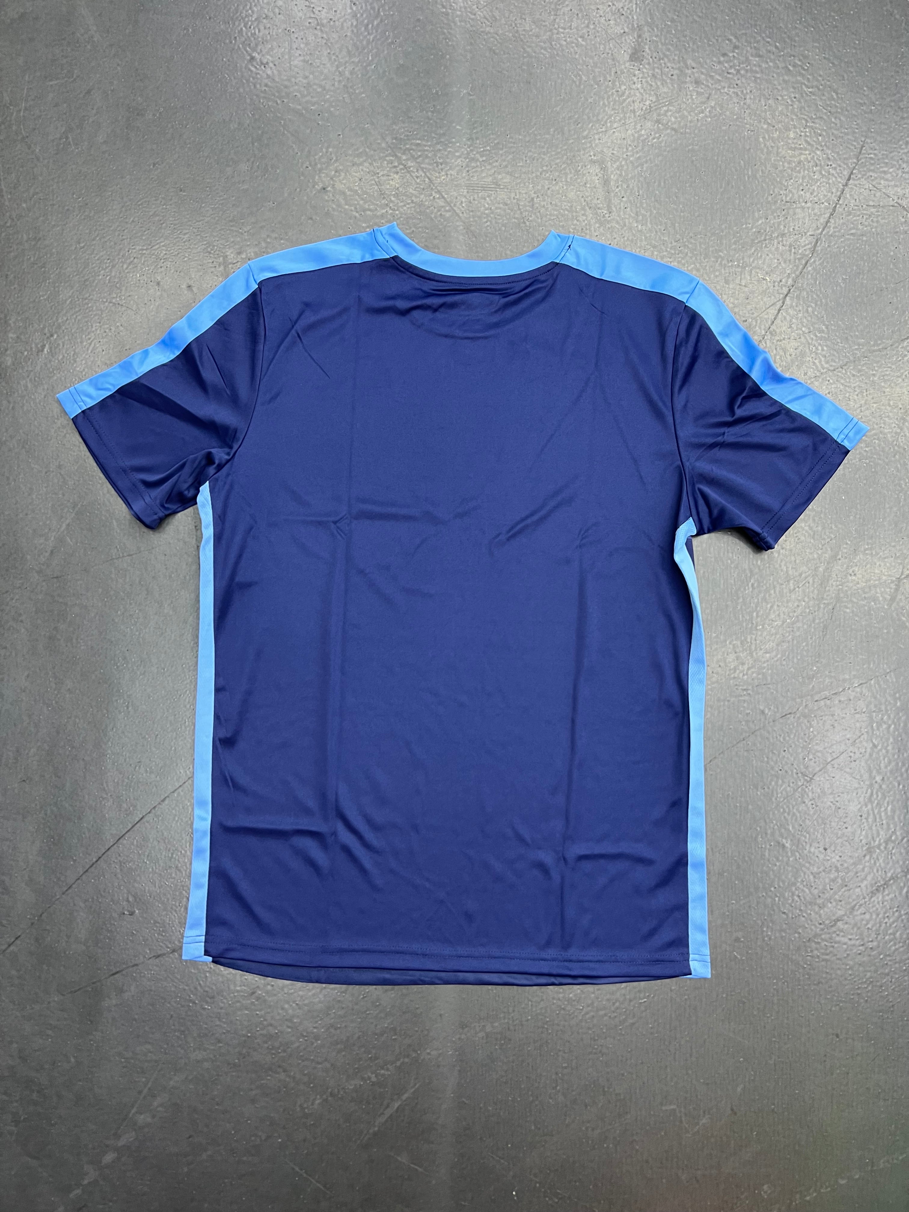 Manchester City Blue Graphic Training Jersey