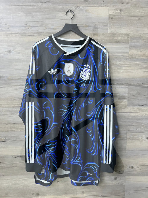 Adidas Argentina 2026 World Cup Away Authentic Long-Sleeve Jersey STA Apparel