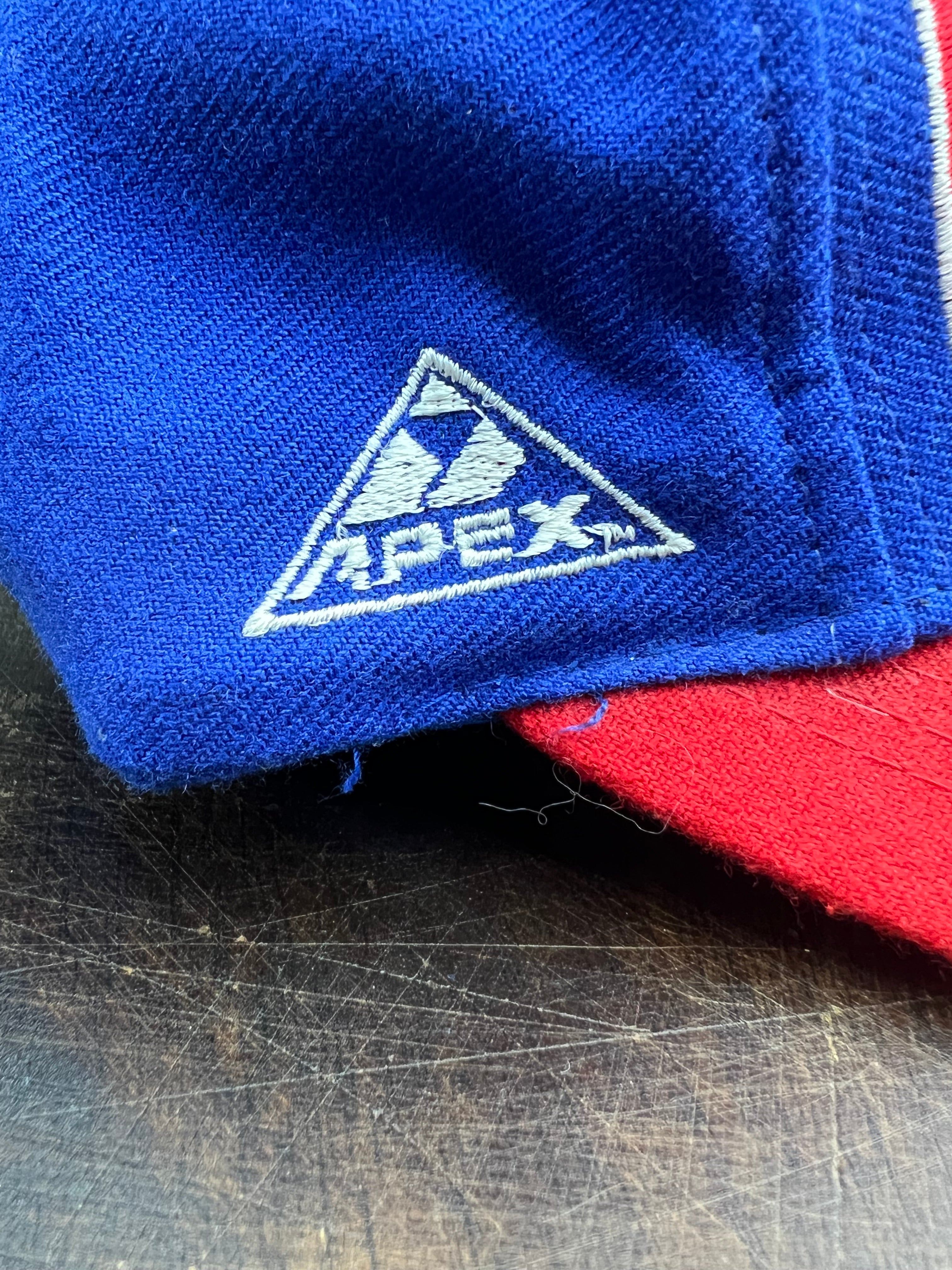 England World Cup USA 1994 Vintage Apex Snapback Hat — Red/Blue