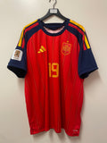 Adidas Spain 2026 Home Jersey- Lamine Yamal #19