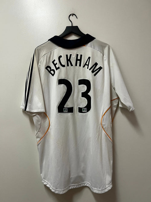 Adidas LA Galaxy 2007-08 Home Jersey- D.Beckham #23 STA Apparel