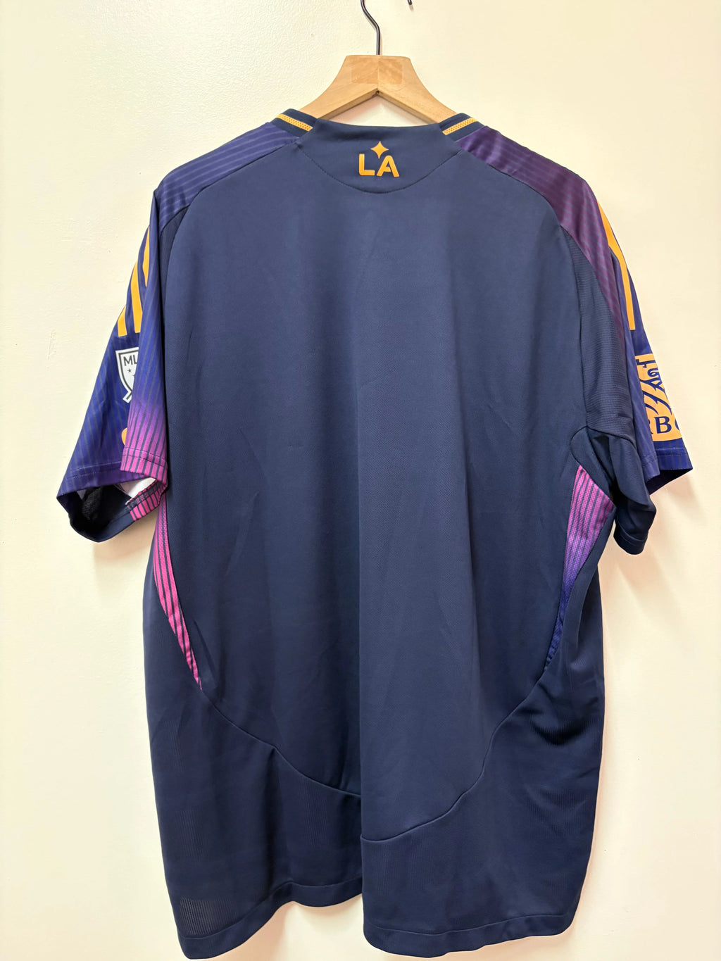 Adidas LA Galaxy 2025/26 Away Authentic Soccer Jersey STA Apparel