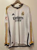 Adidas Real Madrid 2023/24 Home Long-Sleeve Jersey – Jude Bellingham #5