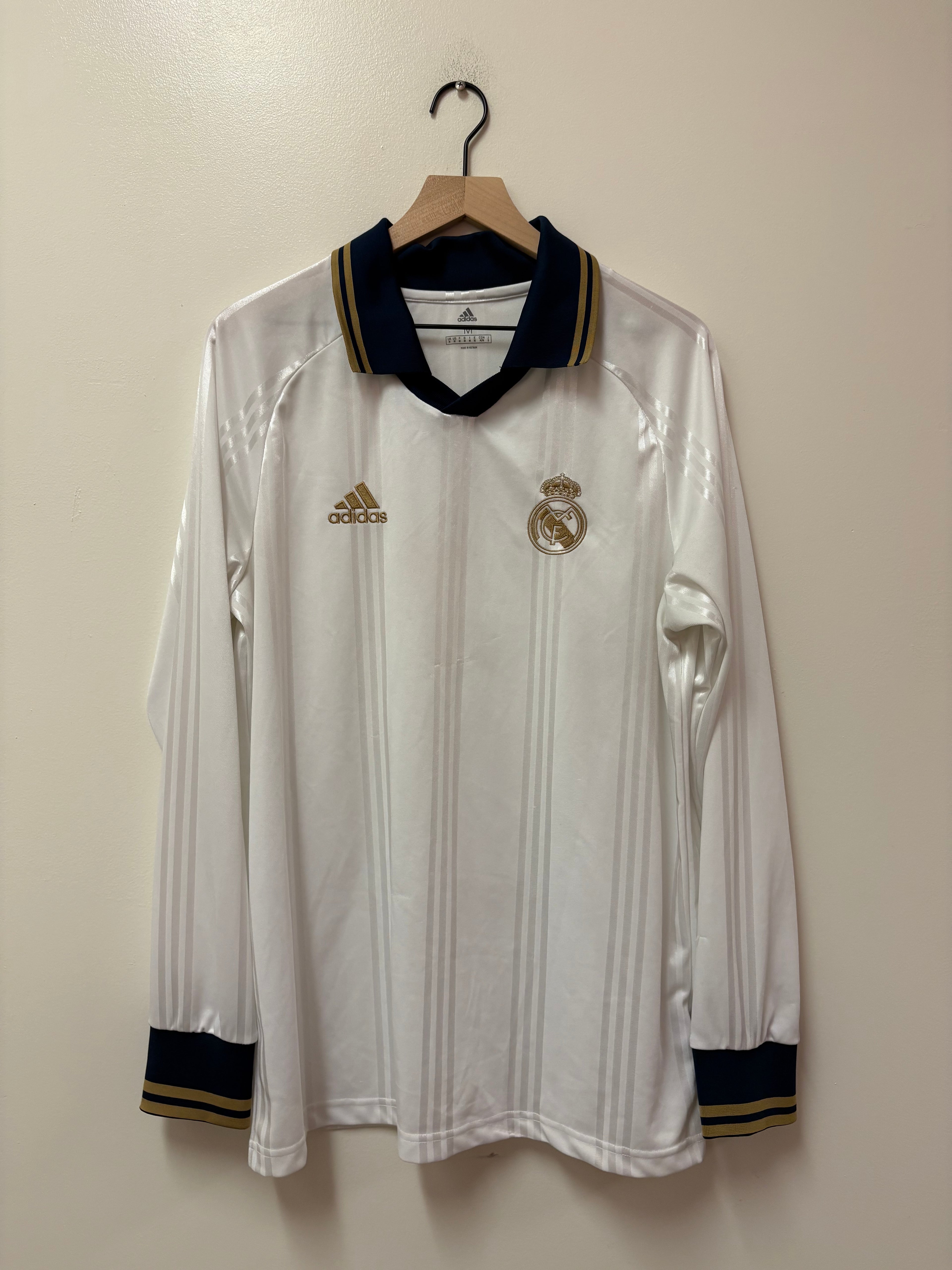 Adidas Real Madrid Icons Long-Sleeve Jersey