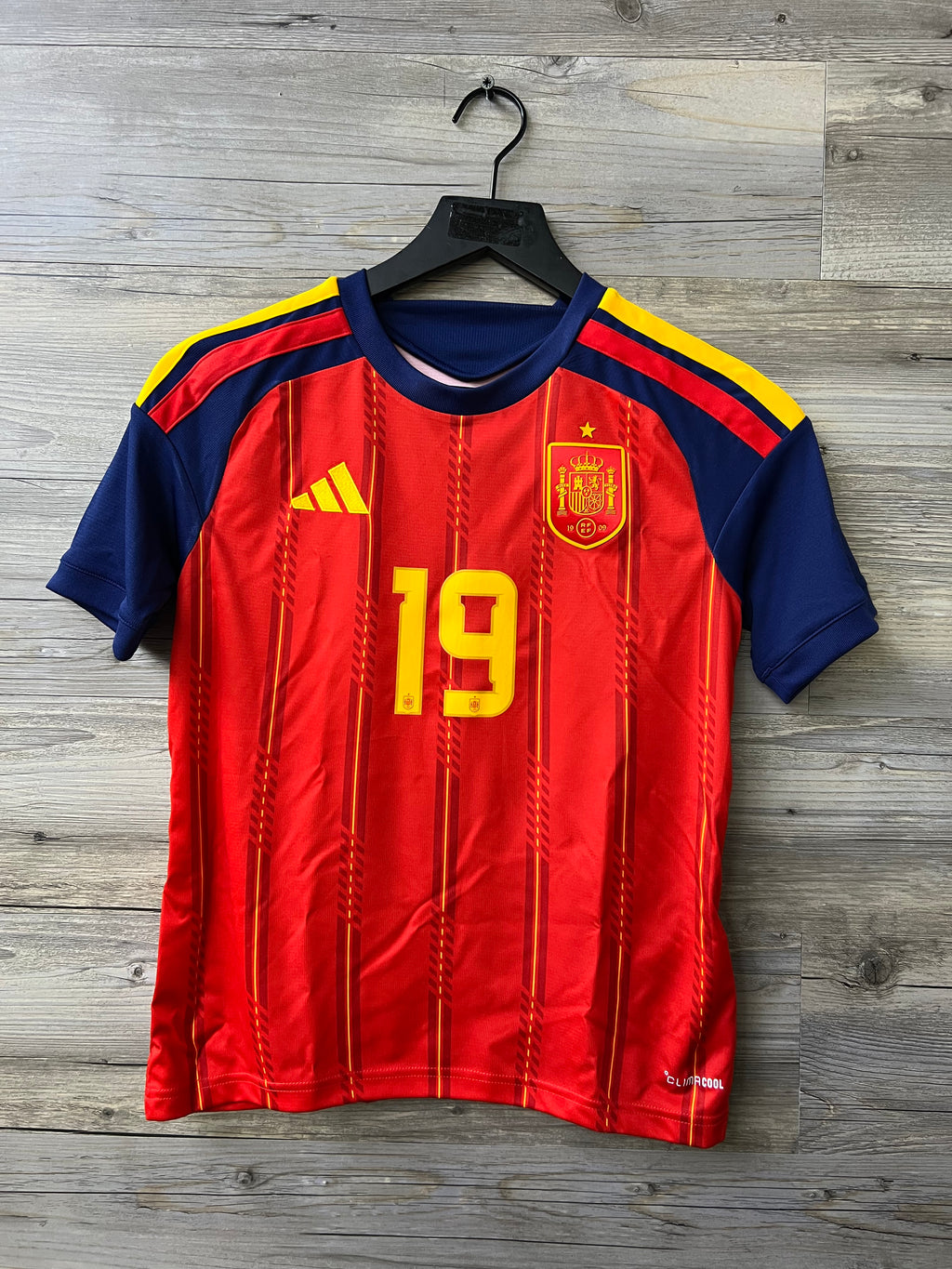 Adidas Spain 2026 Home Jersey – Lamine Yamal #19