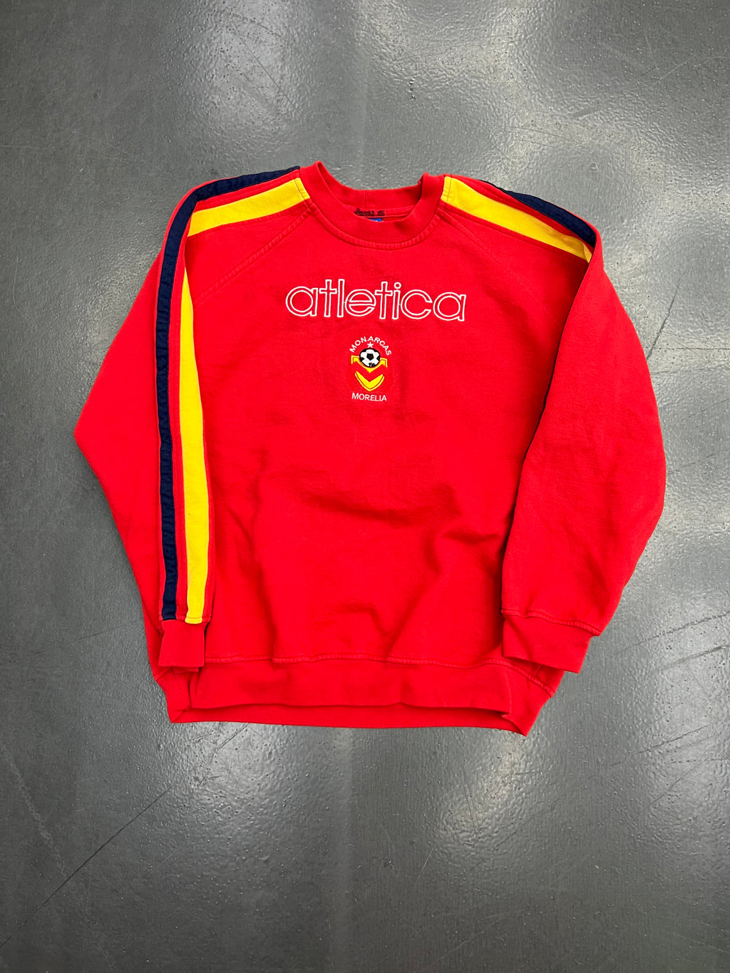 Atlética Monarcas Morelia Training Top Sweatshirt (Red)