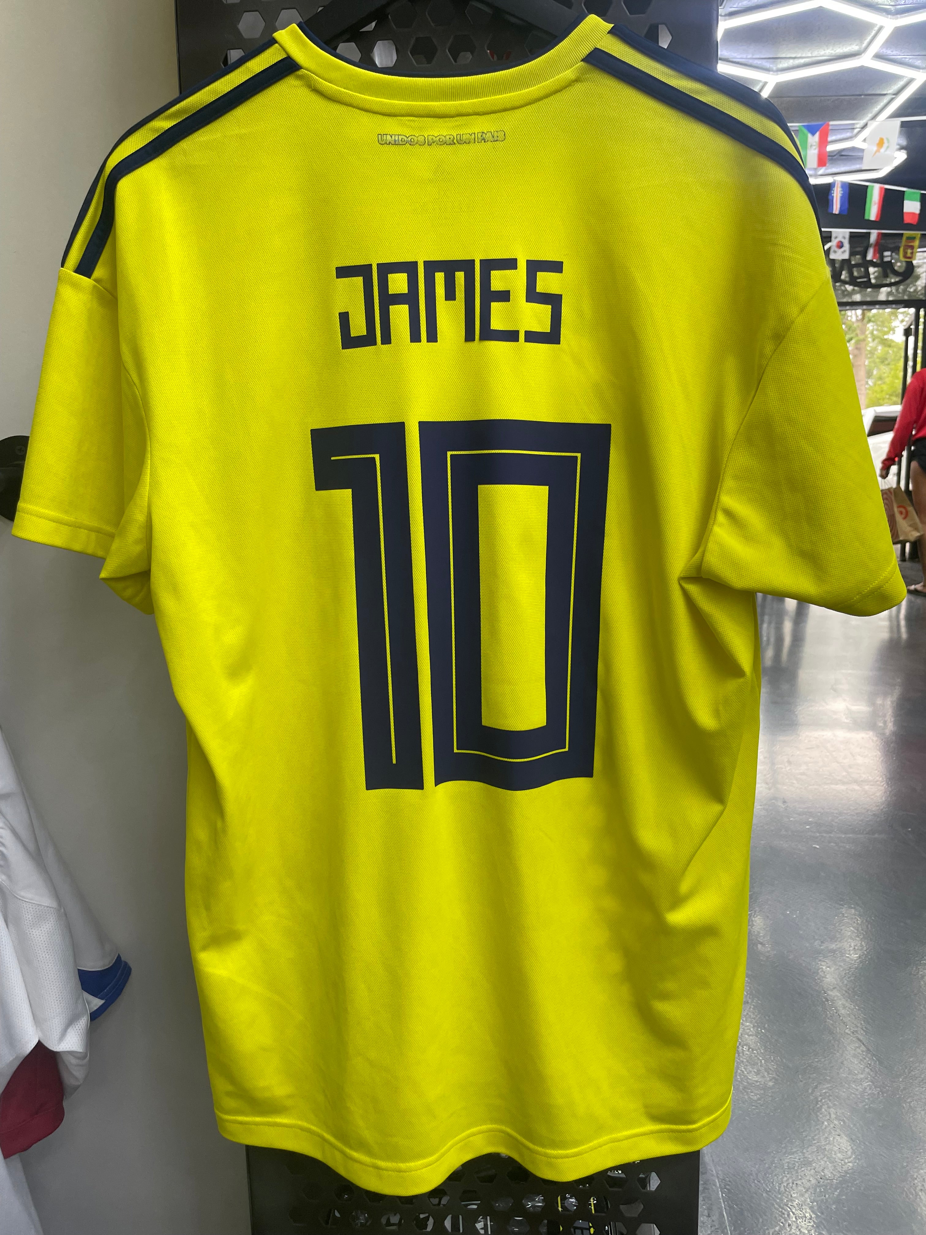 Adidas Colombia 2018 Home Jersey- James #10