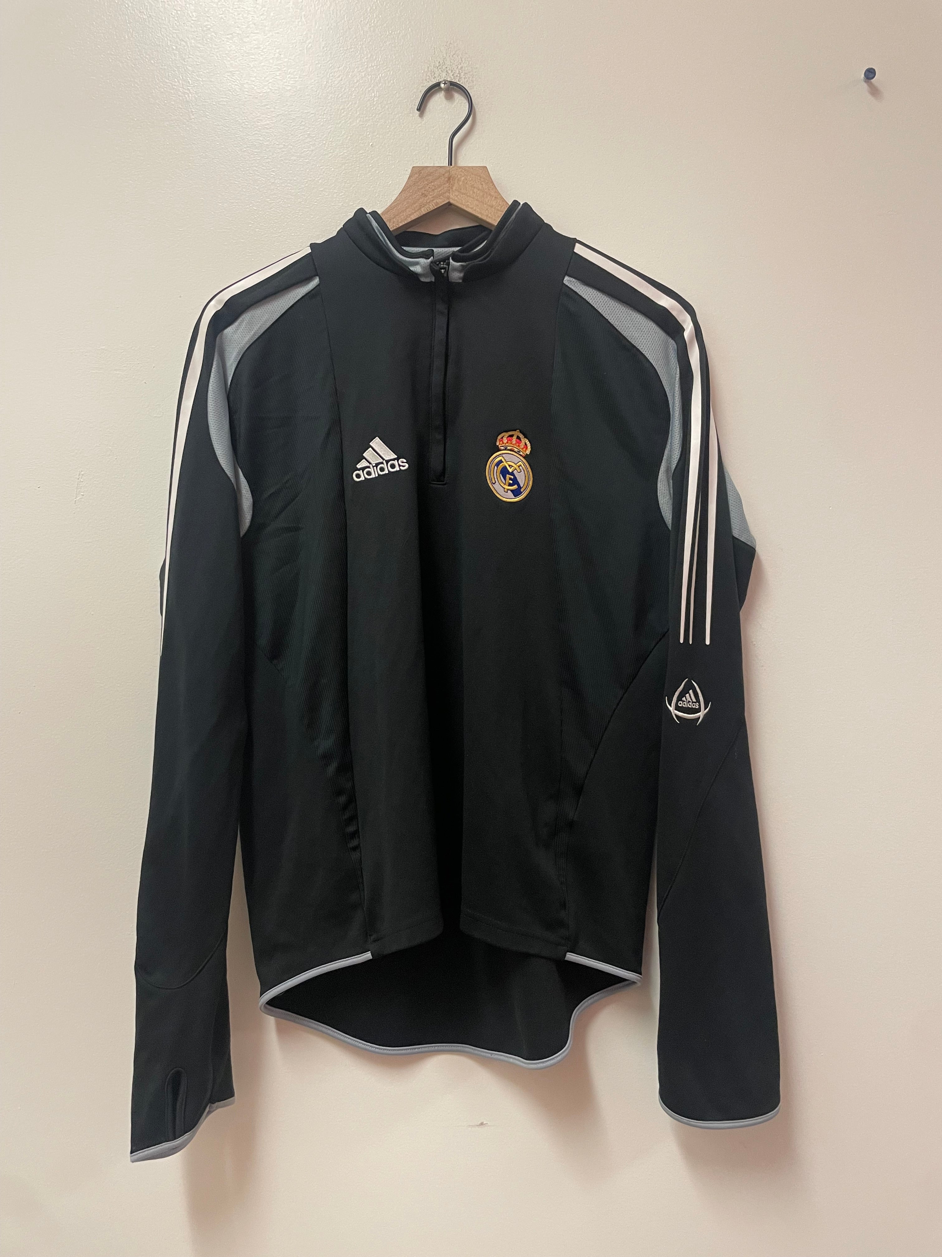 Adidas Real Madrid 2004/05 1/4 Zip Training Jacket
