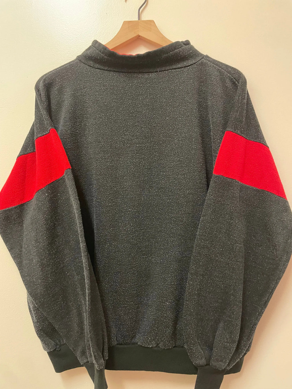 Vintage Black Italia '90 Soccer Sweatshirt STA Apparel