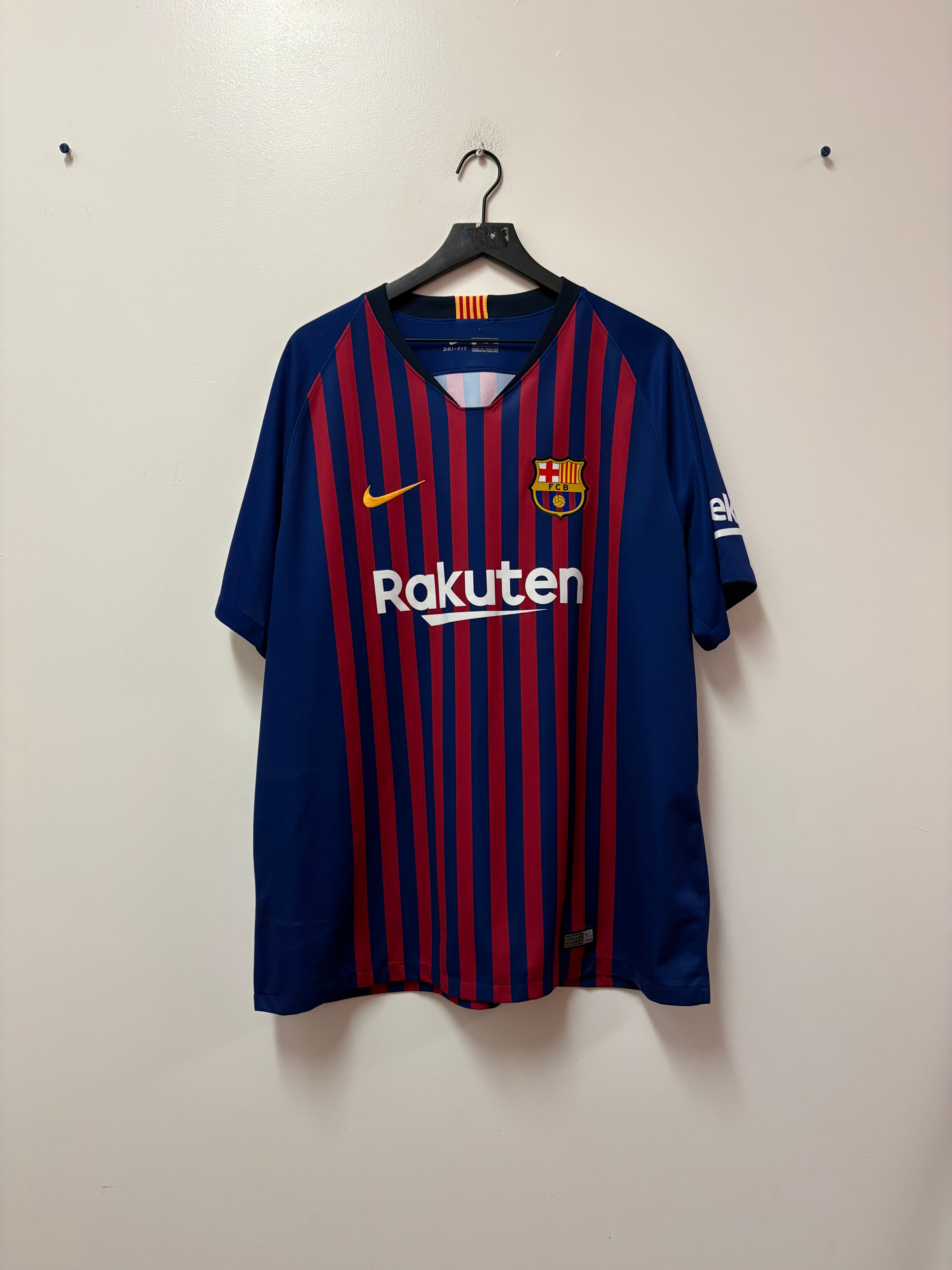 Nike F.C. Barcelona 2018-19 Home Jersey- Ronaldinho #10