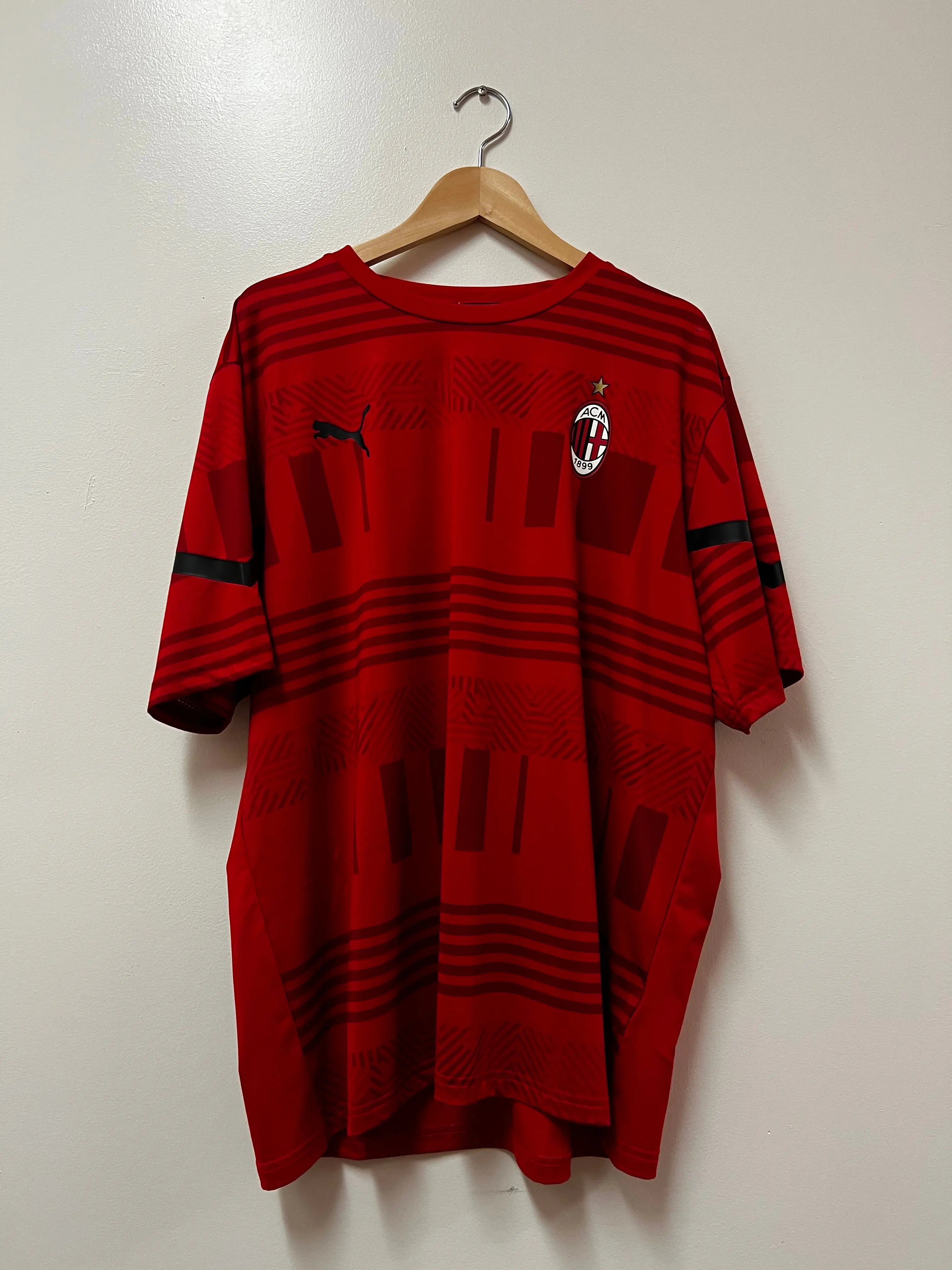 PUMA AC Milan 2021-2022 Pre-Match Jersey STA Apparel