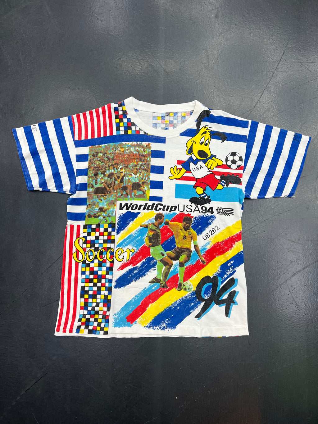 Vintage 1994 FIFA World Cup USA All-Over Print T-Shirt