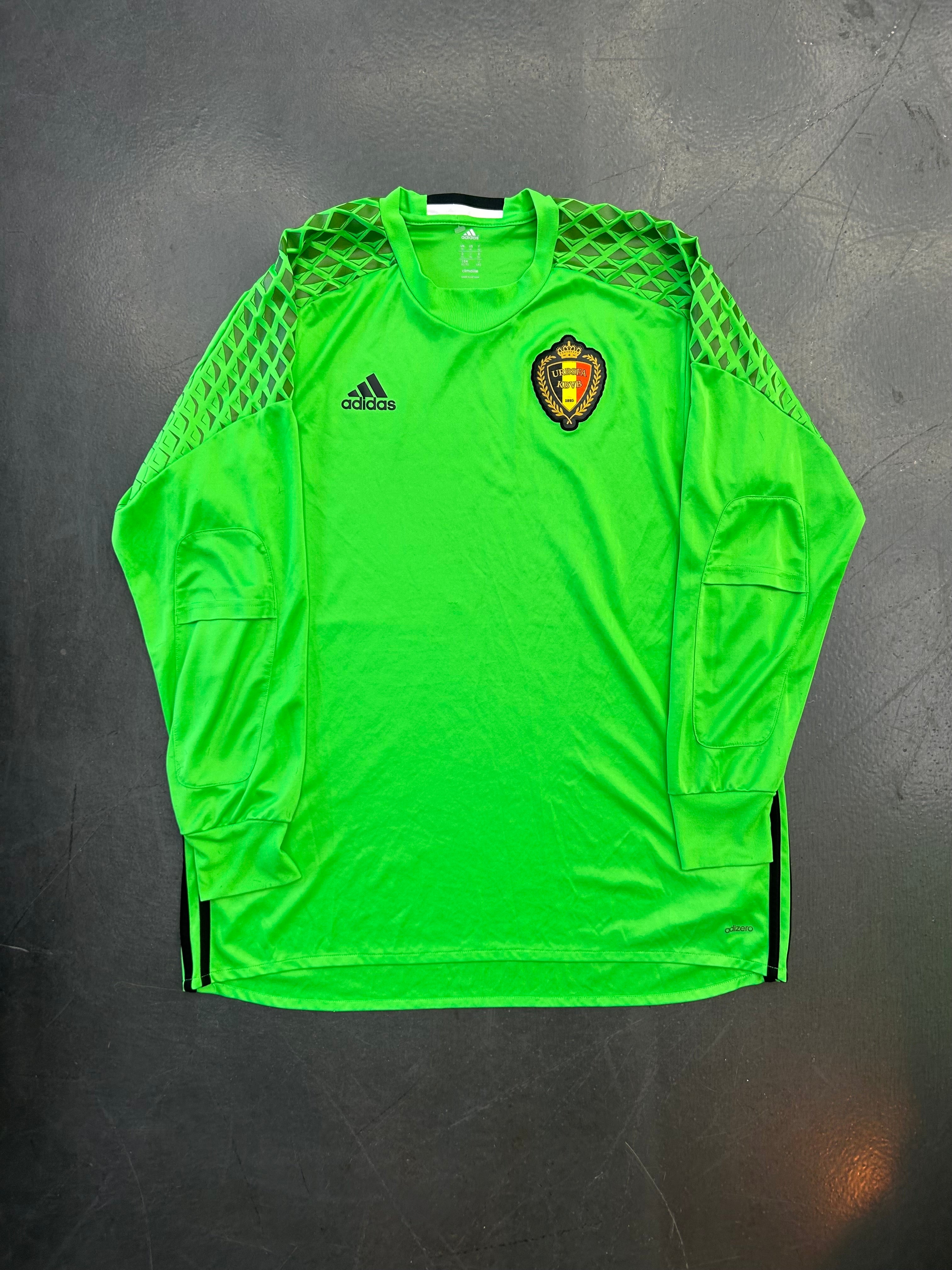 Adidas Belgium 2016 Goalkeeper Jersey