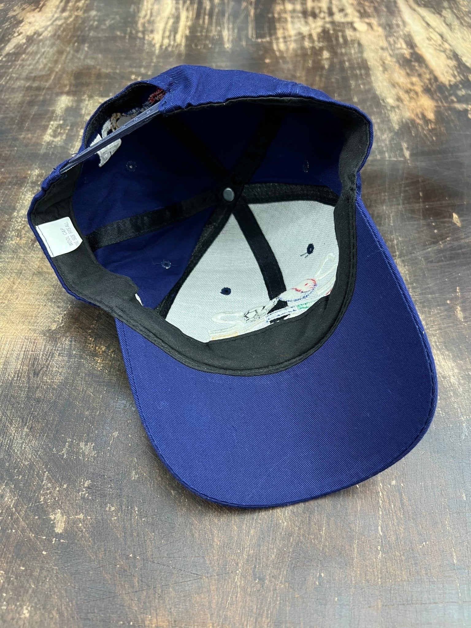 2002 World Cup Korea Script Brim Snapback – Navy – STA Apparel