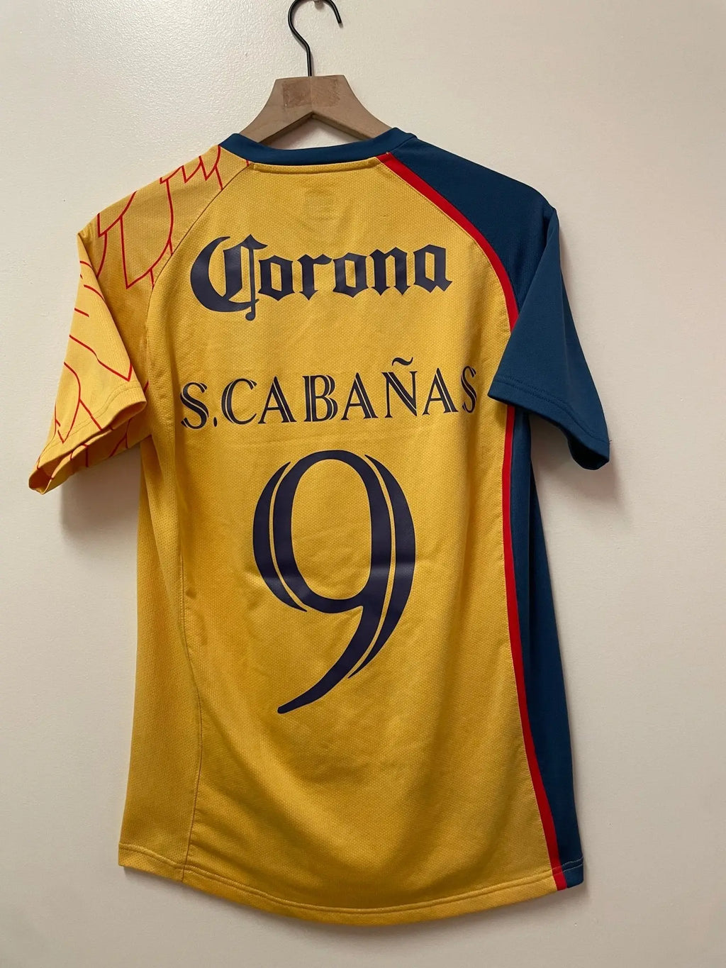 2007–08 Nike Club América Home Jersey — Salvador Cabañas 9 - STA Apparel - America