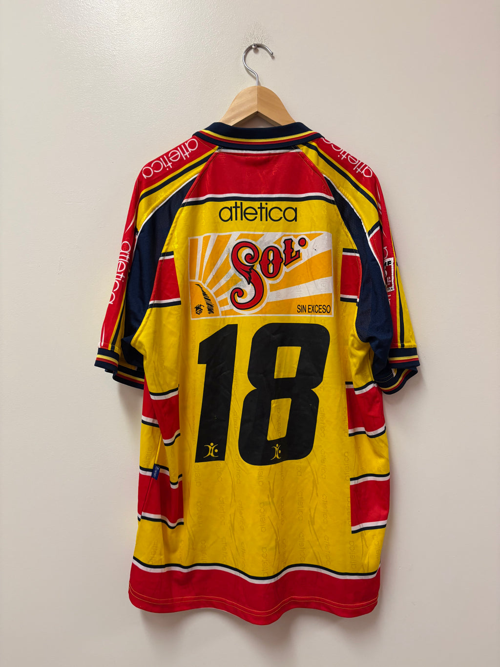 Atlética Monarcas Morelia 2000-01 Home Jersey- #18