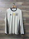 Adidas Germany 2016 Euro Home Long-Sleeve Jersey – White