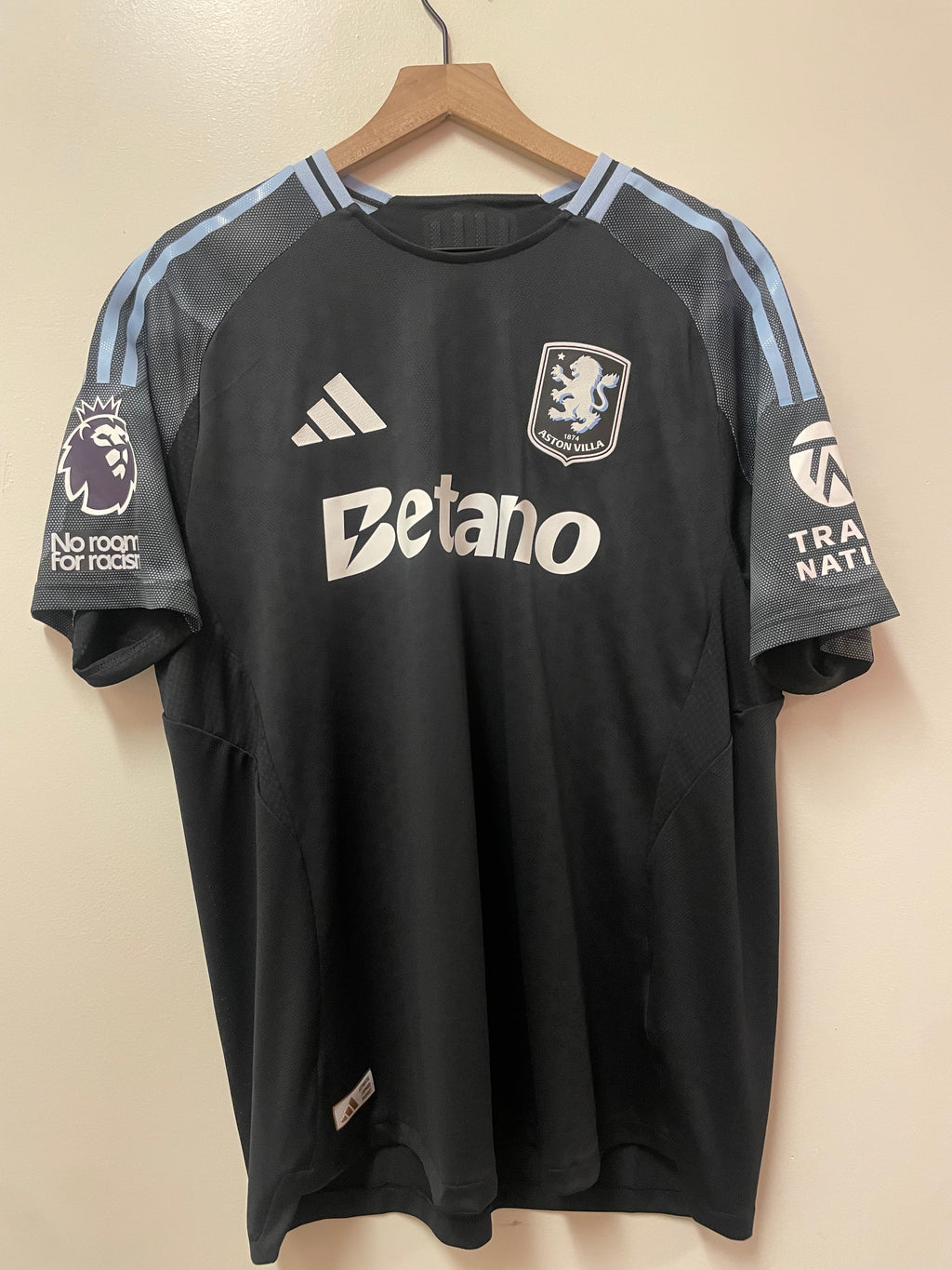 Adidas Aston Villa 2025/26 Away Jersey – Jadon Sancho #19
