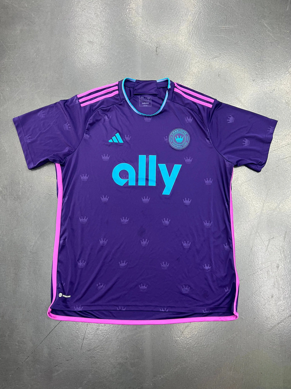 Adidas Charlotte FC 2023 “Crown Jewel” Away Jersey STA Apparel