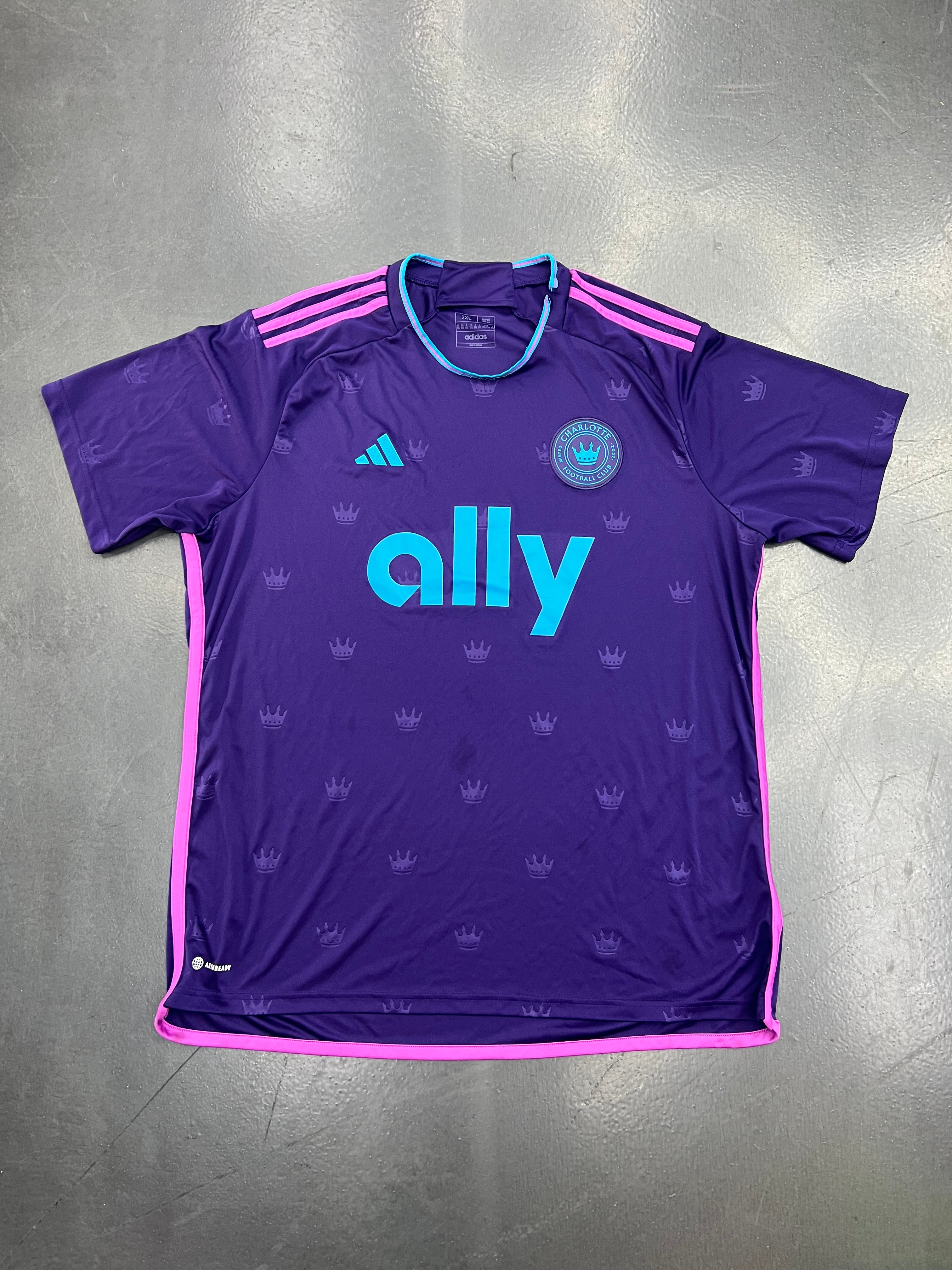 Adidas Charlotte FC 2023 “Crown Jewel” Away Jersey