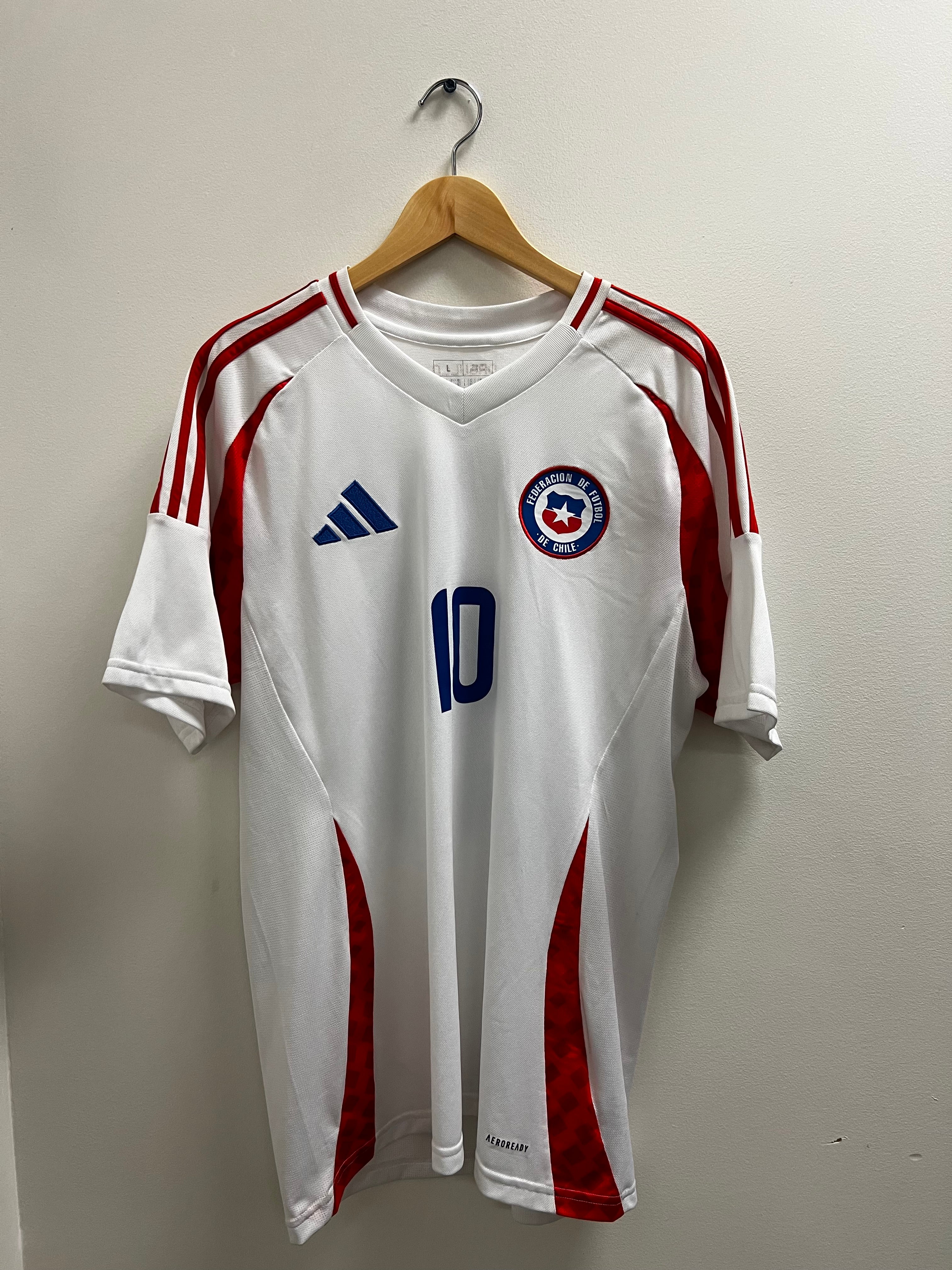 Adidas Chile 2024 Away Jersey – Alexis Sánchez #10
