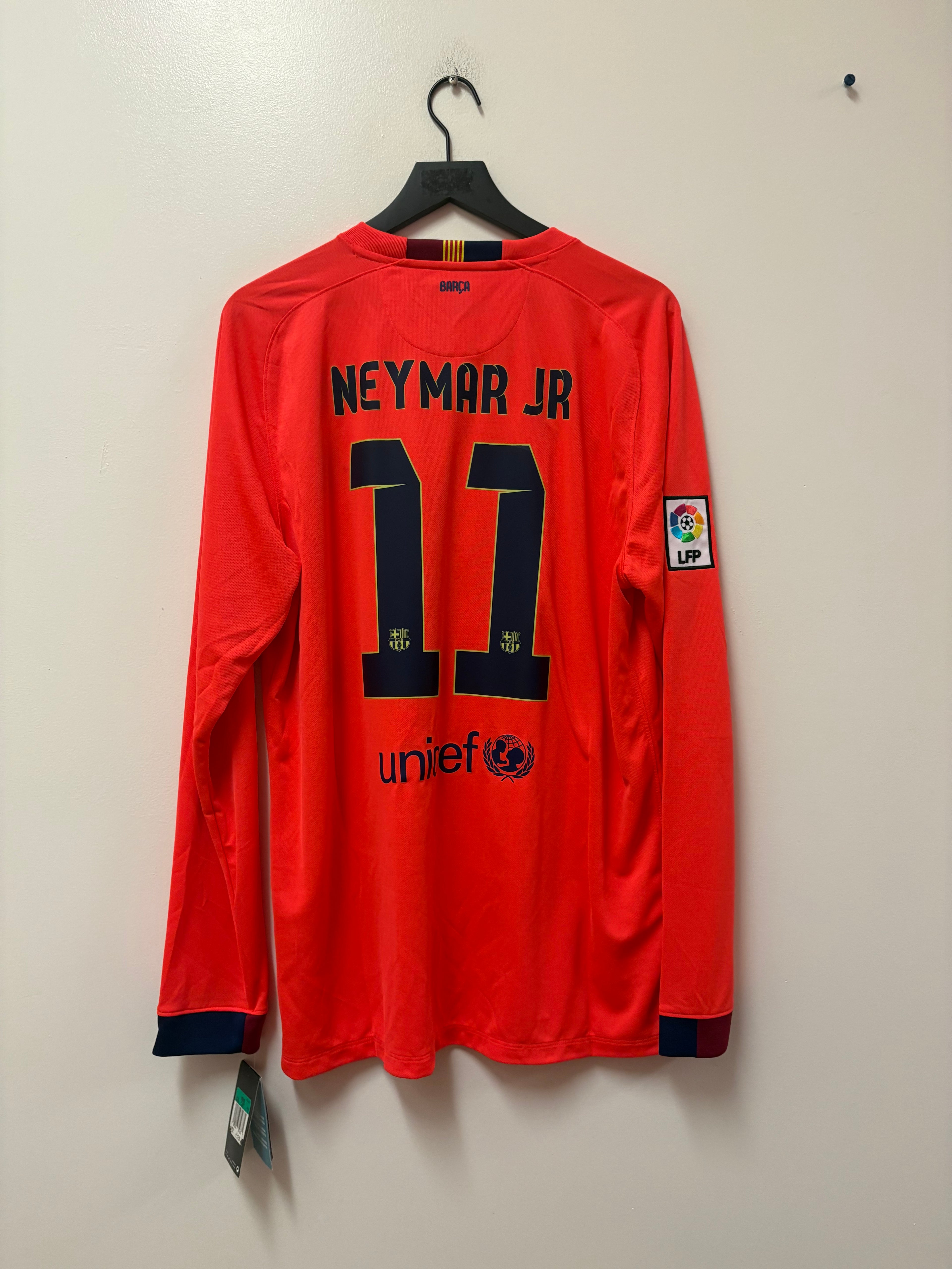 Nike F.C. Barcelona 2014-15 Away Jersey- Neymar Jr #11