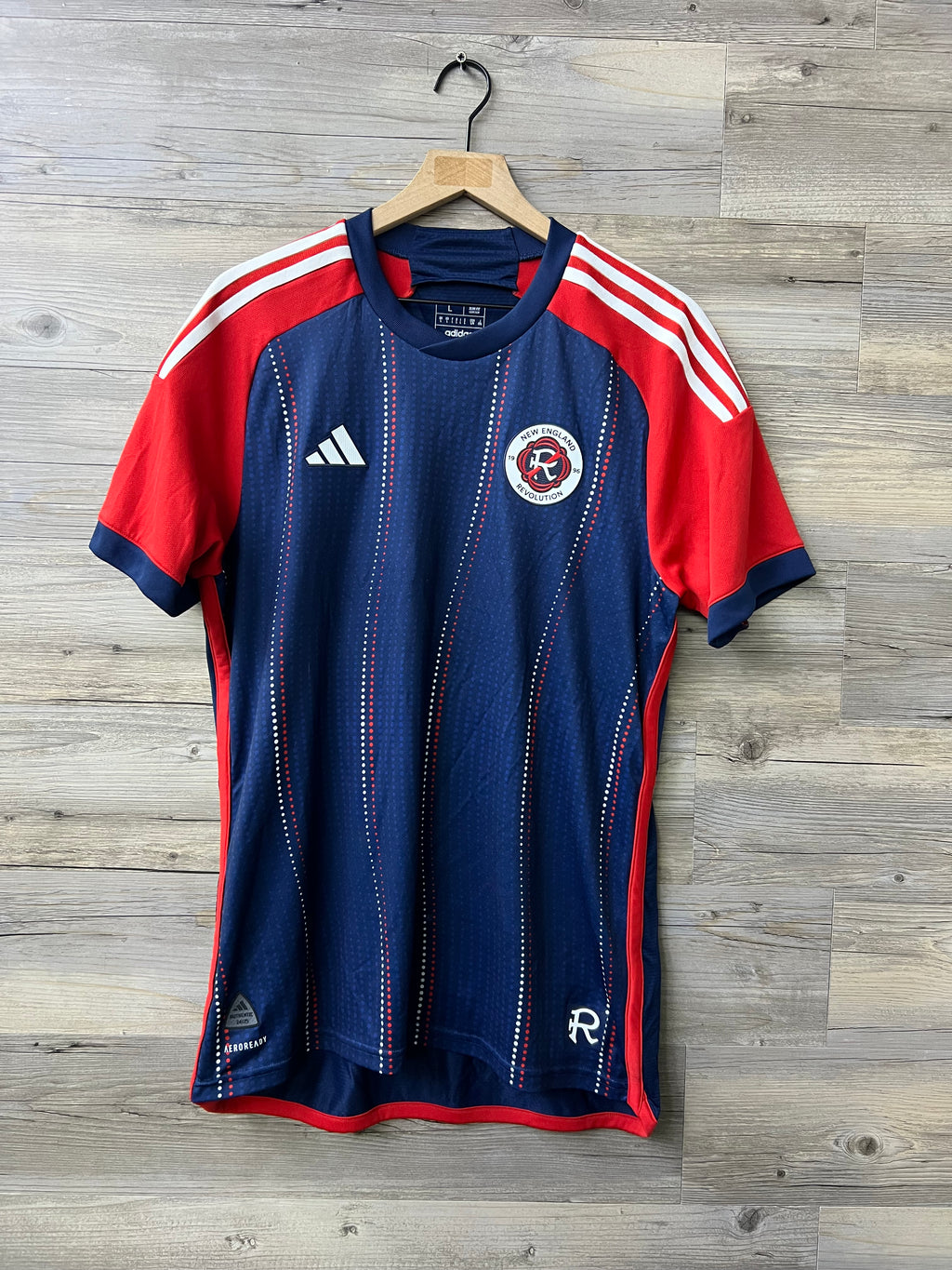 Adidas New England Revolution 2024–25 Home Authentic Jersey