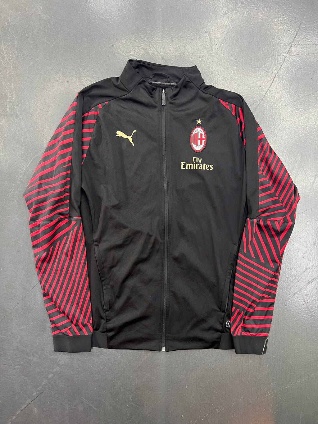 AC Milan Puma 2018/19 Stadium DryCELL Full-Zip Jacket
