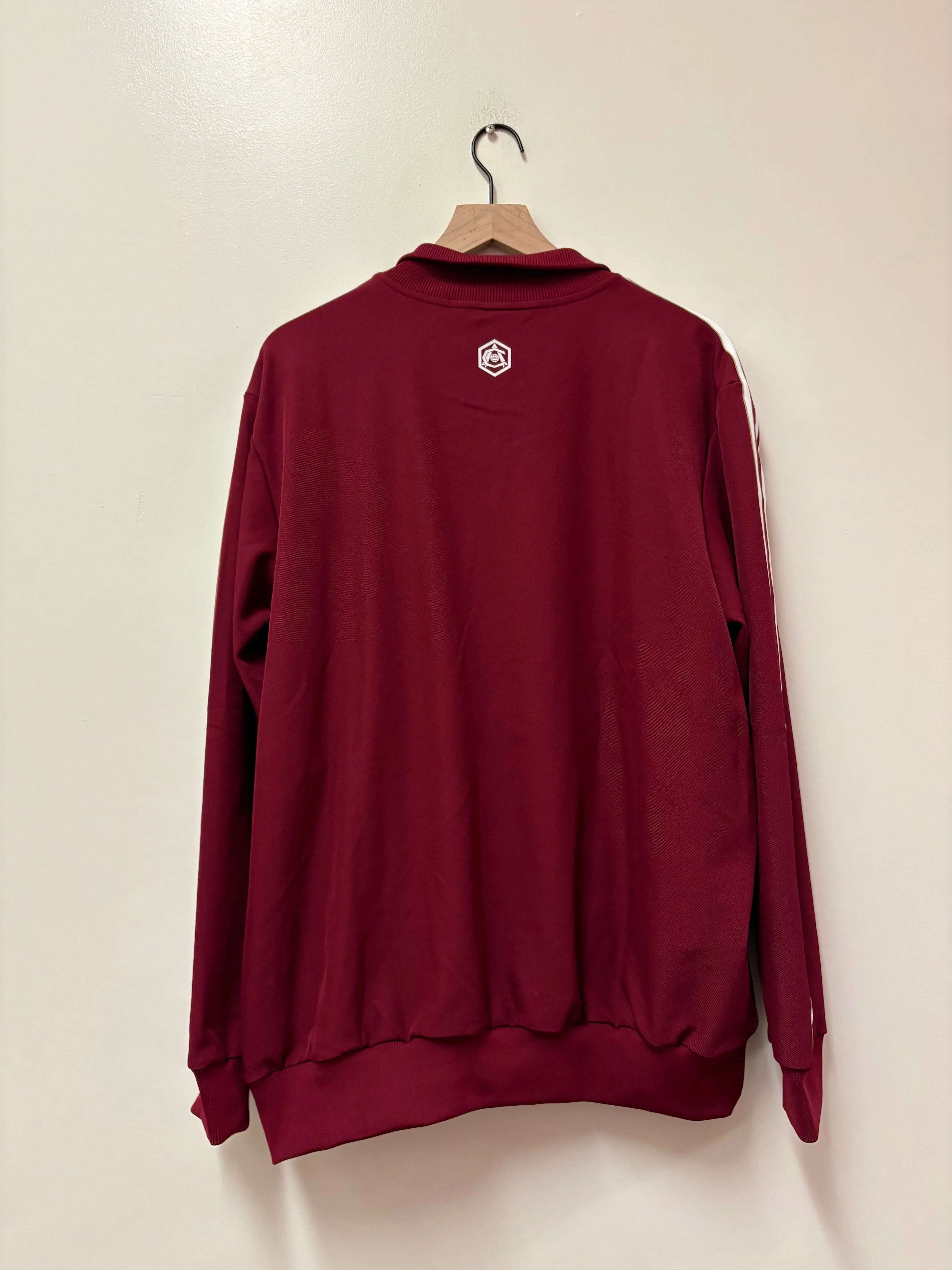 Burgundy Adidas Arsenal Terrace Icons Track Top STA Apparel
