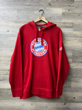 Adidas FC Bayern München Red Crest Pullover Hoodie