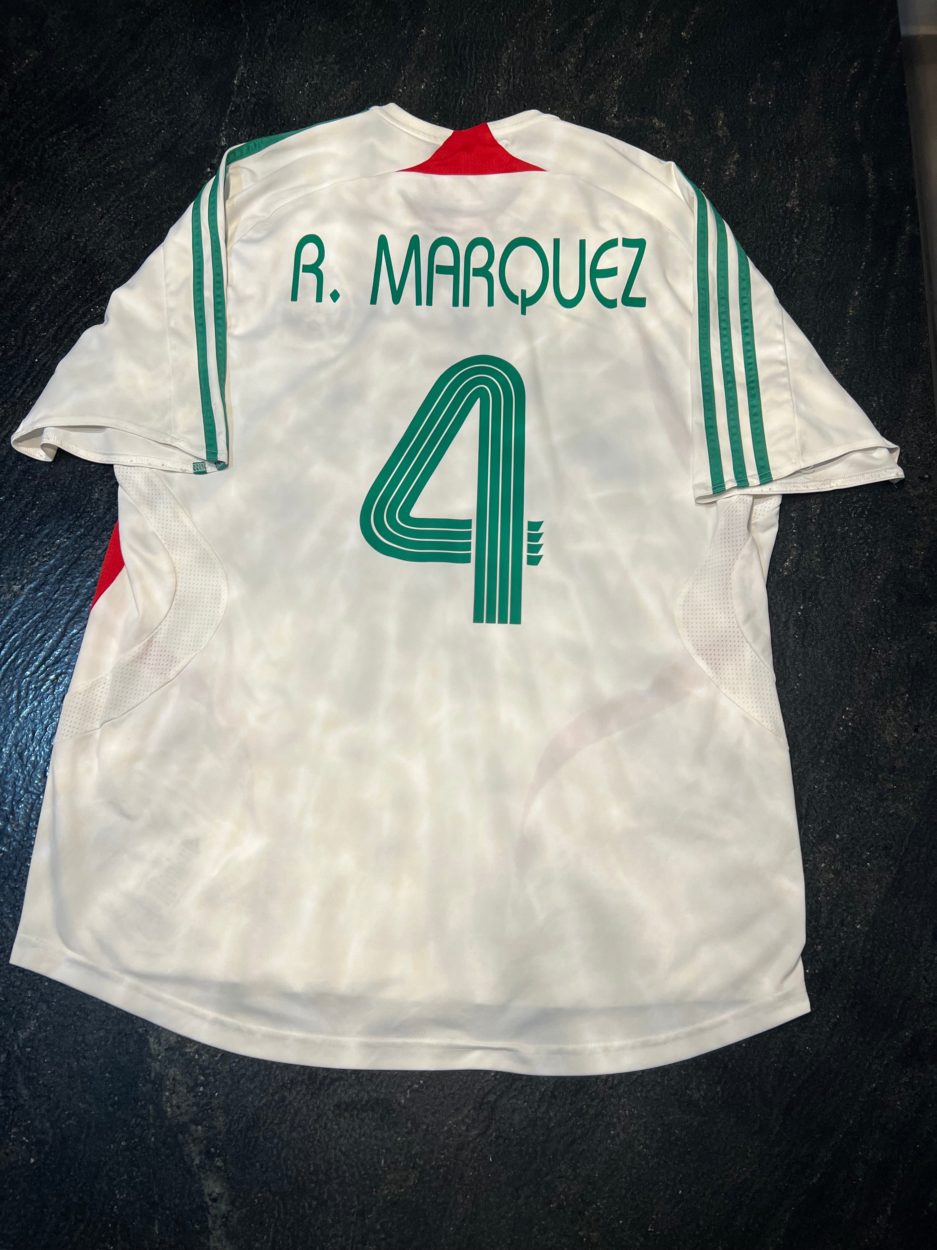 Adidas Mexico 2007 Away Jersey – Rafael Márquez #4
