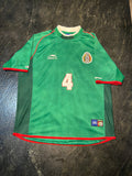 Atletica Mexico 2002 World Cup Home Jersey – Rafael Márquez #4