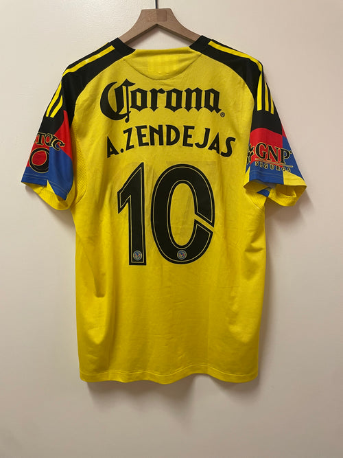 Adidas Club América 2025/26 Home Jersey – Alejandro Zendejas #10